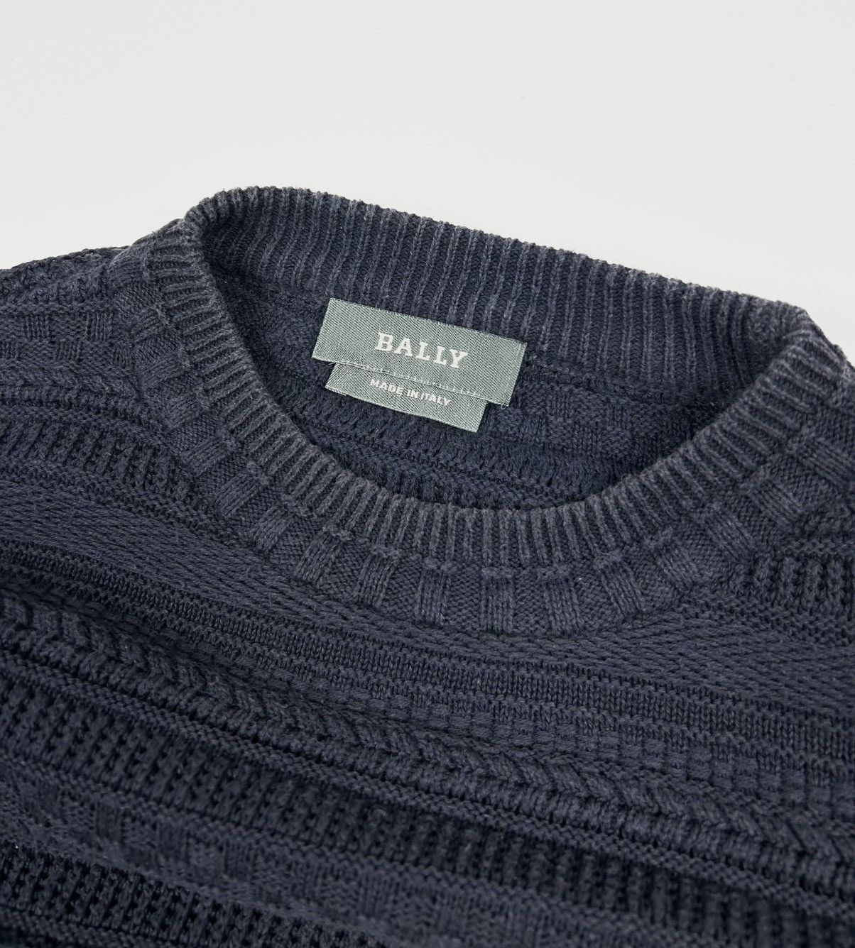 Bally × Vintage Vintage Bally Luxury Knit Sweater Archive Size US XL / EU 56 / 4 - 8 Thumbnail