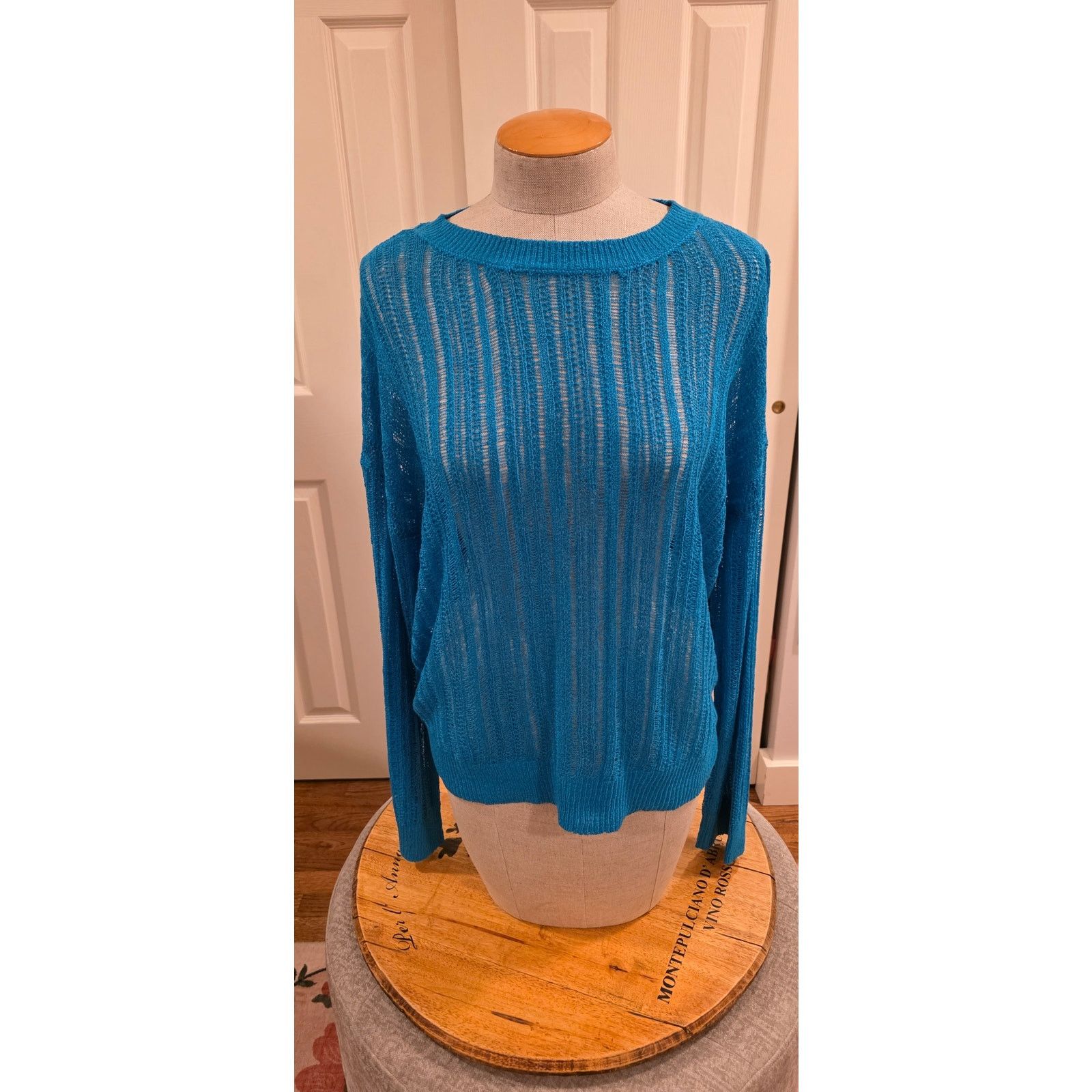 Other Double Zero Turqouise Sweater NWOT Size Medium Size M / US 6-8 / IT 42-44 - 1 Thumbnail