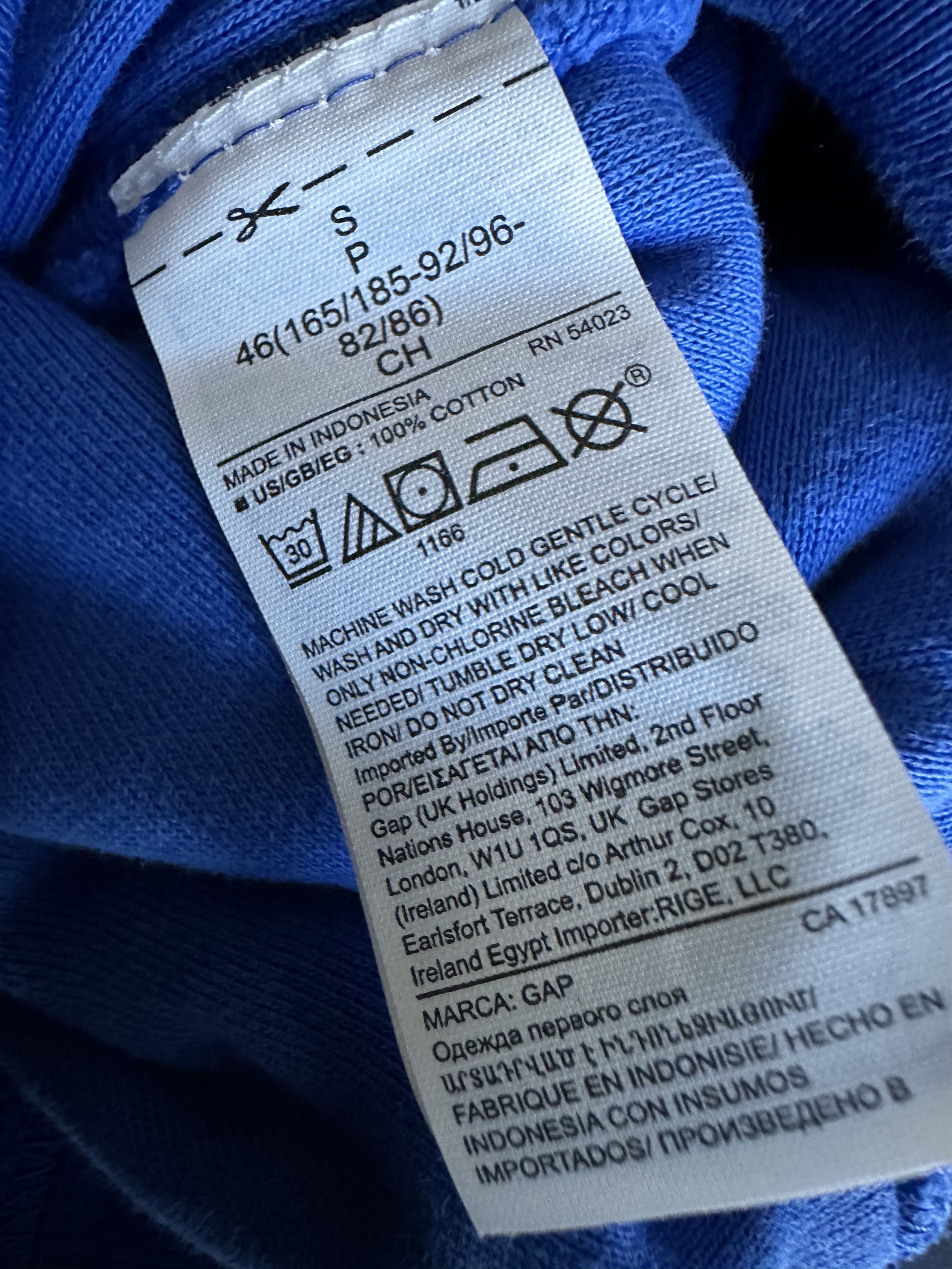 Gap × Kanye West × Yeezy YEEZY GAP DOUBLE LAYER PERFECT HOODIE BLUE Size US S / EU 44-46 / 1 - 3 Thumbnail