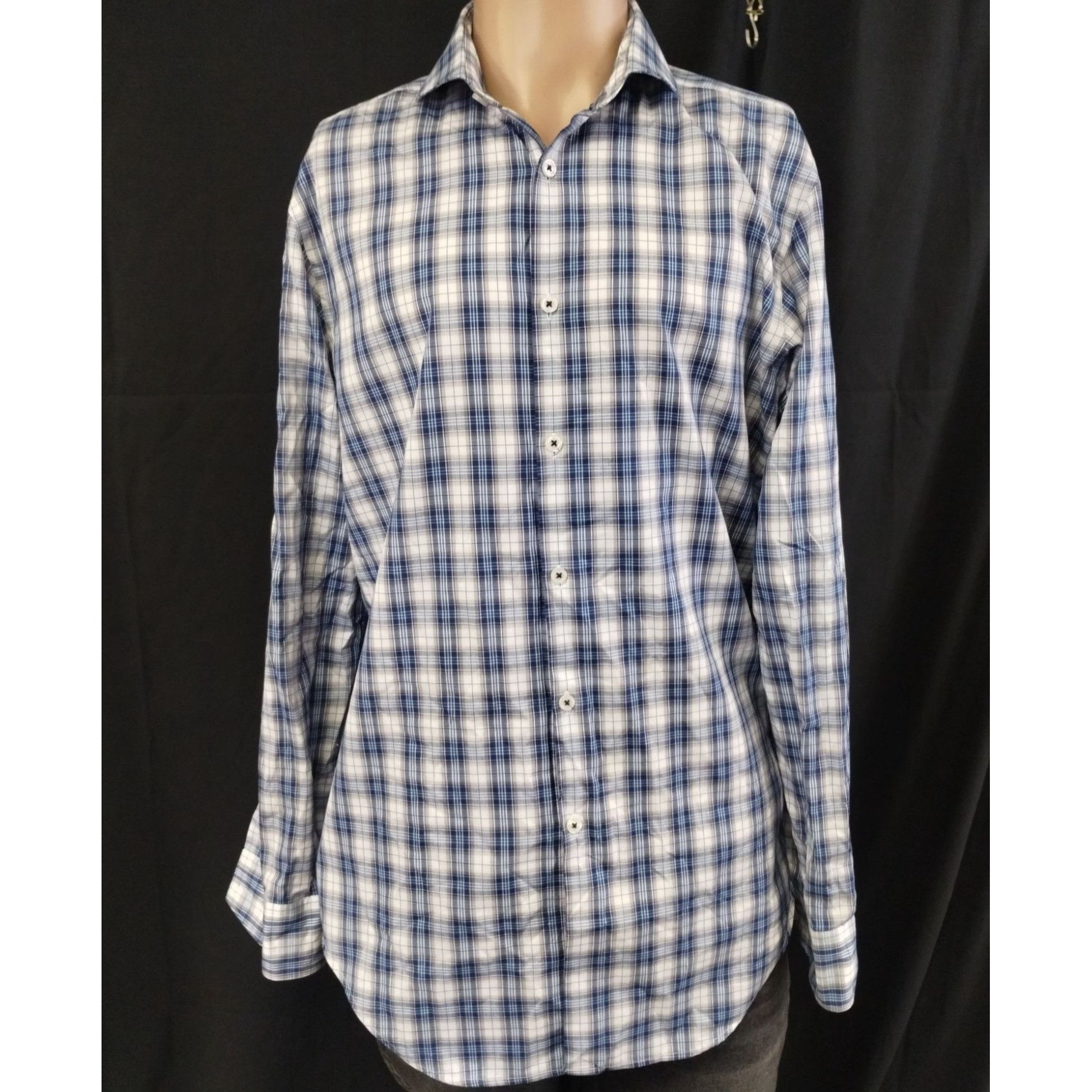 T.M. Lewin T.M Lewin Men's Multicolor Shirt/Button Up Size16/35 SKU3381 Size US L / EU 52-54 / 3 - 1 Thumbnail