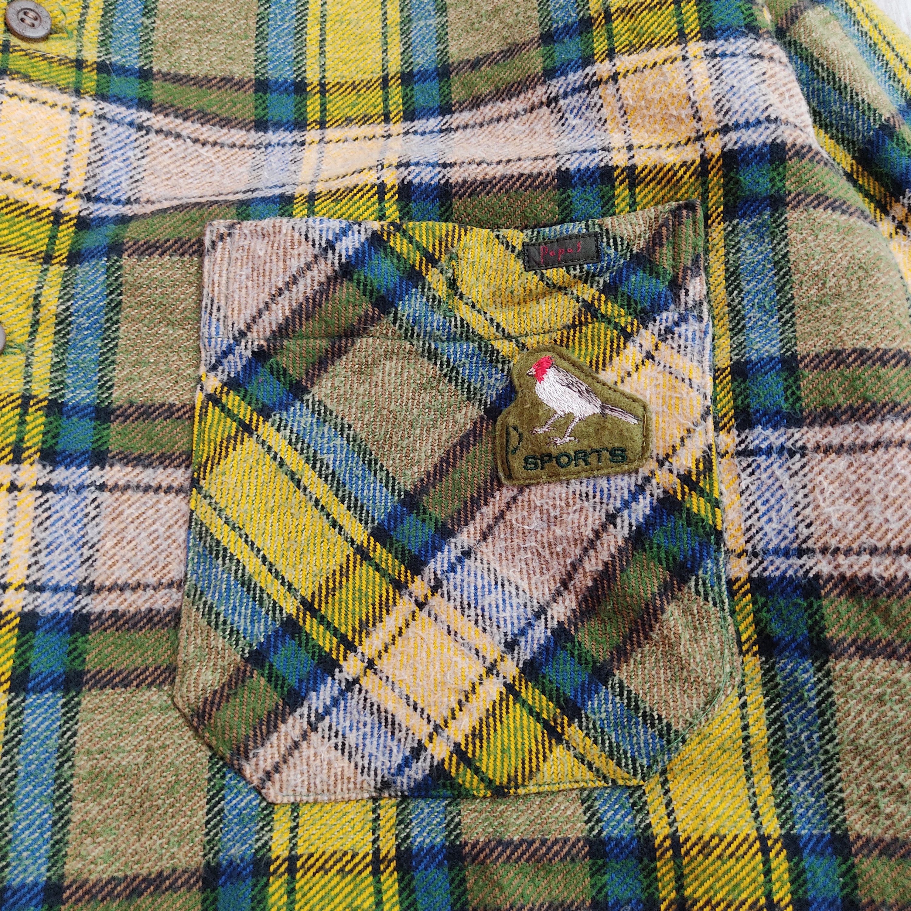 FILLES A PAPA The Papas Sports Overshirt Plaid Insulated Flannel Jacket Size US XL / EU 56 / 4 - 6 Thumbnail