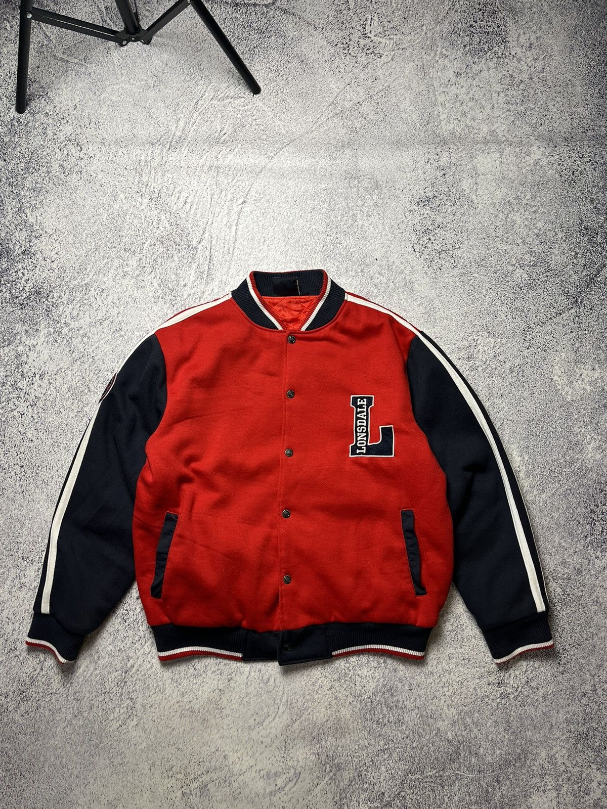 Lonsdale VINTAGE Rare Lonsdale London Streetwear Bomber Jacket MA1 Size US M / EU 48-50 / 2 - 11 Thumbnail