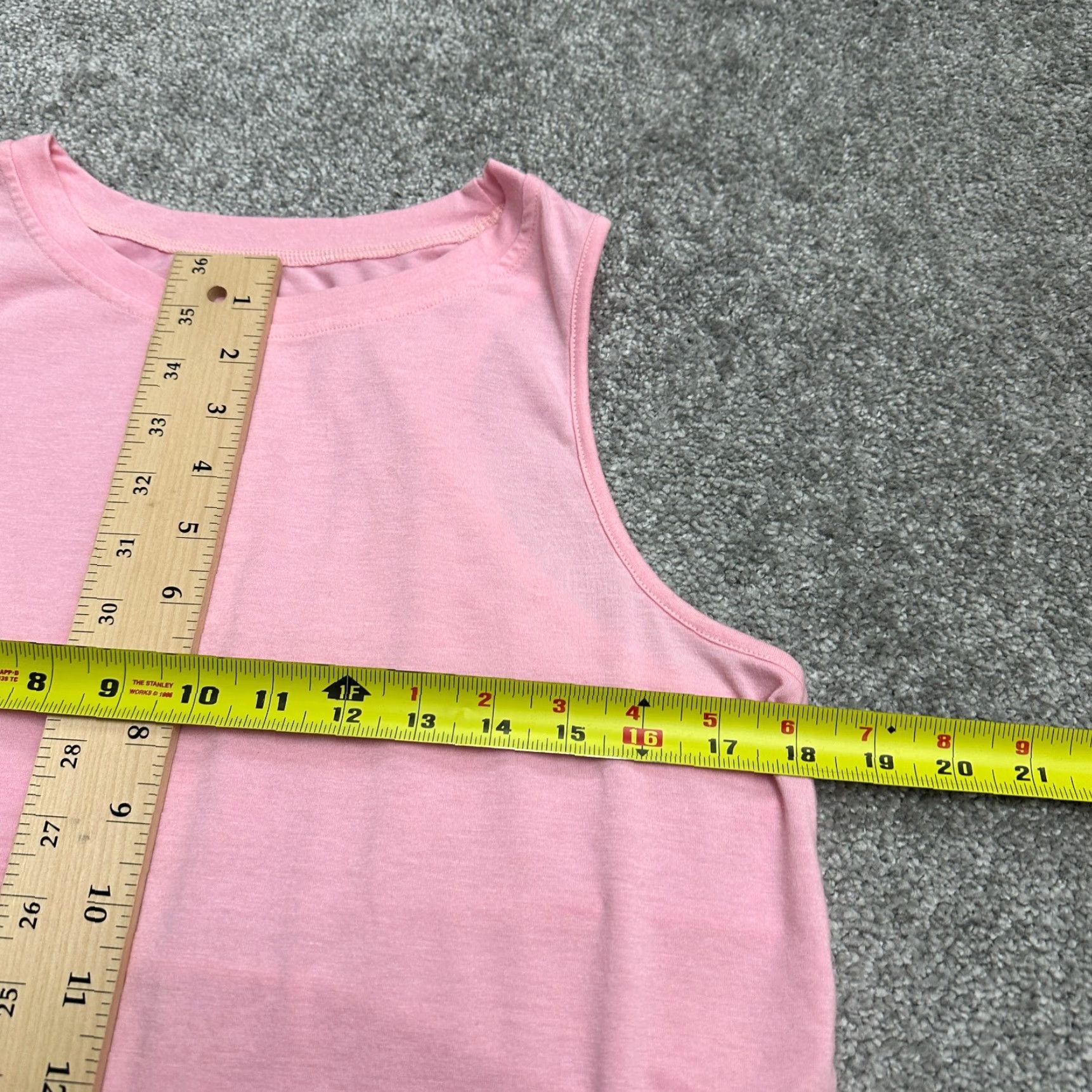 Vintage Unbranded Shirt Womens Medium Pink Halter Tank Top Solid Soft Stretch Casual Basic Size M / US 6-8 / IT 42-44 - 6 Thumbnail