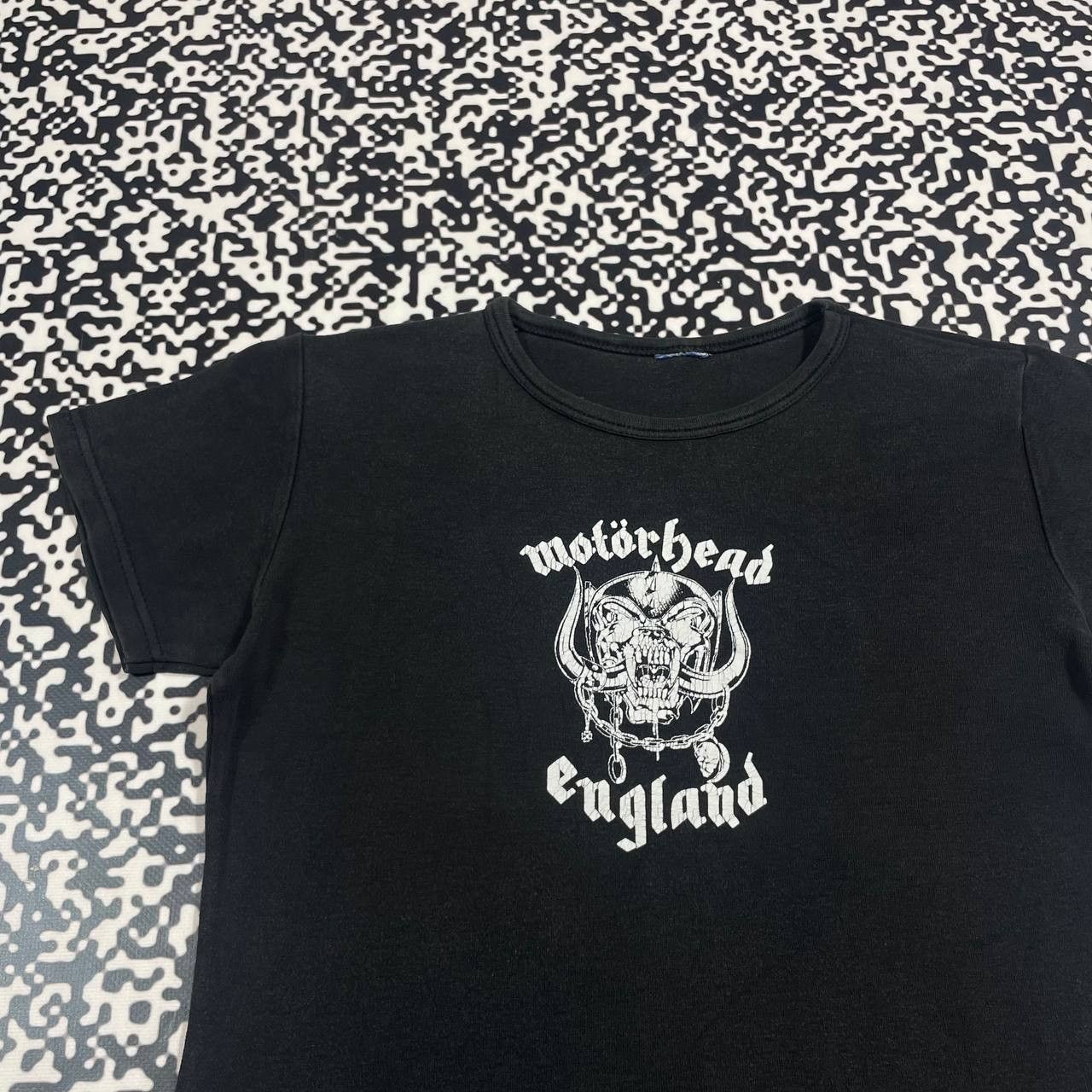 Band Tees Vintage 00s Motorhead Band Rock Tour Faded T-shirt Y2K Size S / US 4 / IT 40 - 5 Thumbnail
