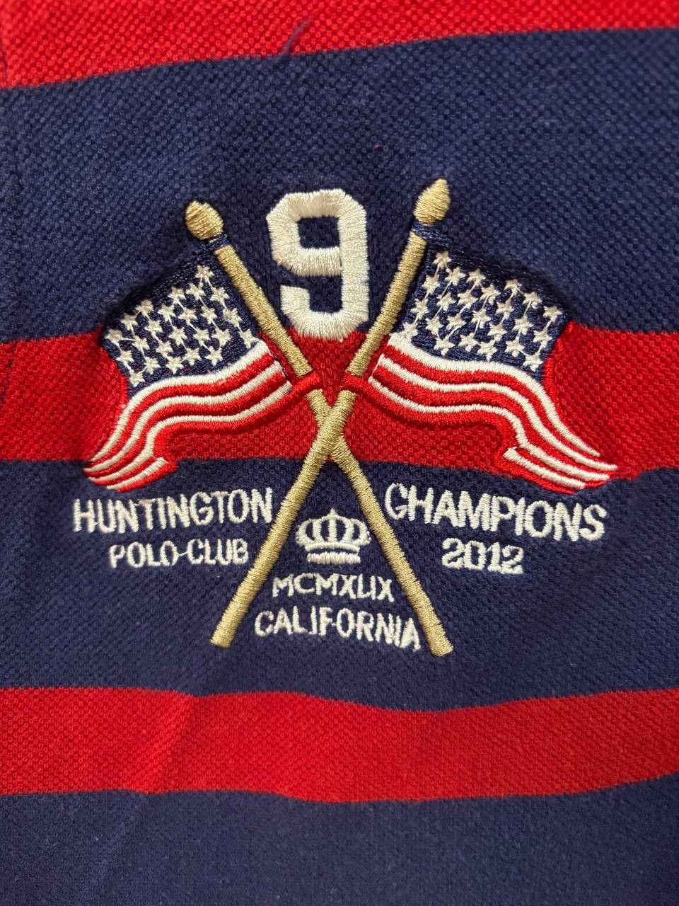 Huntington Huntington Polo Club Champions 2012 California N9 Polo Shirt Size US L / EU 52-54 / 3 - 12 Thumbnail