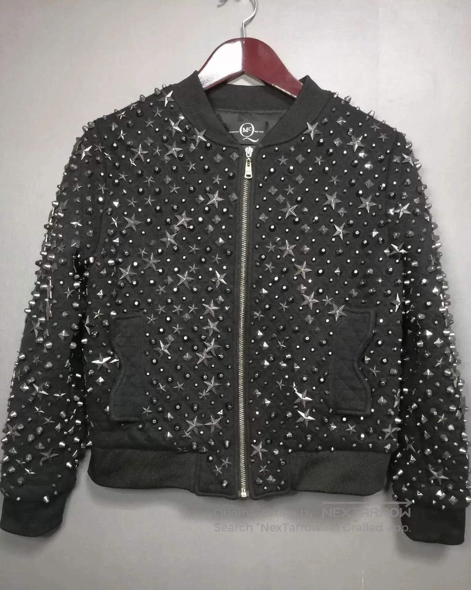 Alexander McQueen Alexander McQueen Studded Short Jacket Women. Size M / US 6-8 / IT 42-44 - 1 Thumbnail