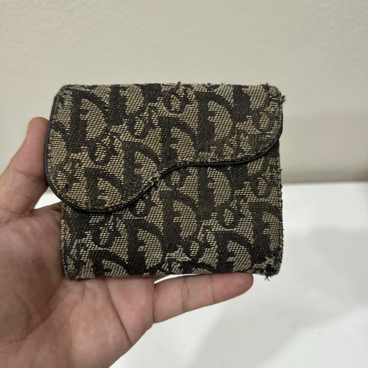 CHRISTIAN DIOR TROTTER BIFOLD WALLET