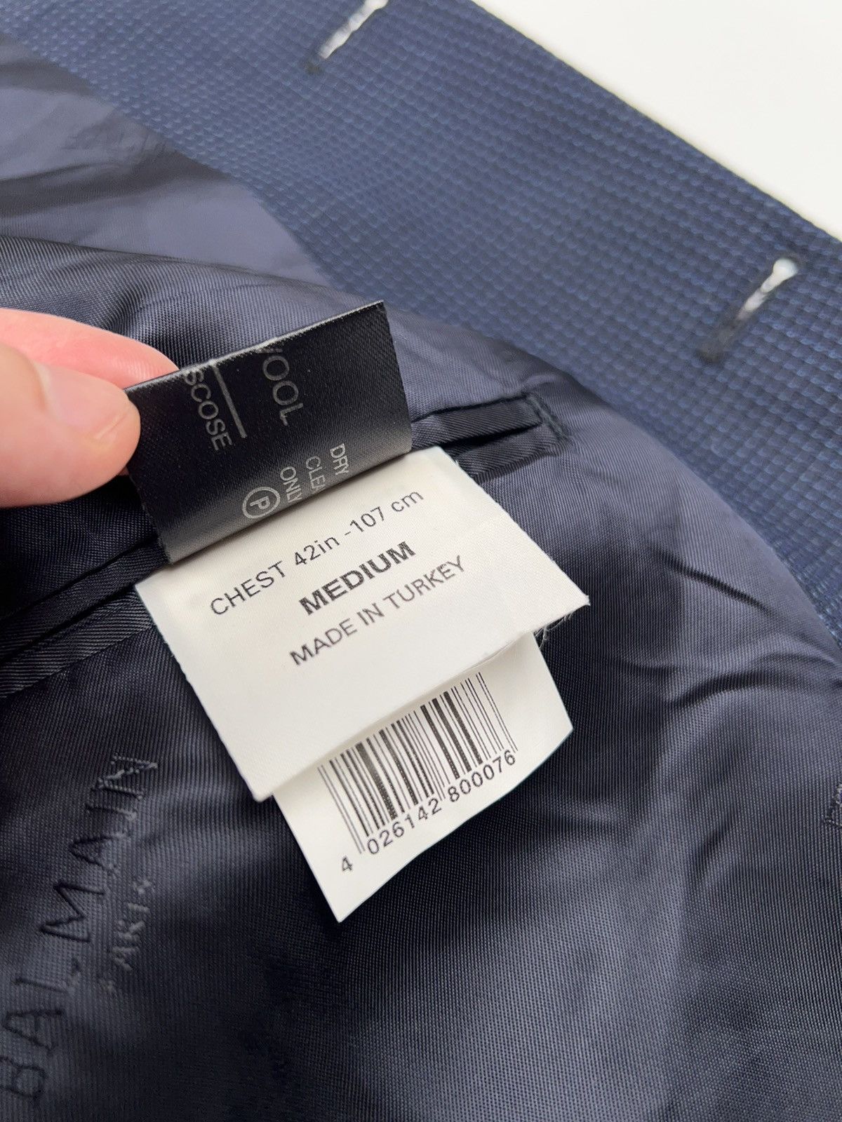 Balmain Balmain Paris Blazer Structure Jacket Size 42R - 14 Thumbnail