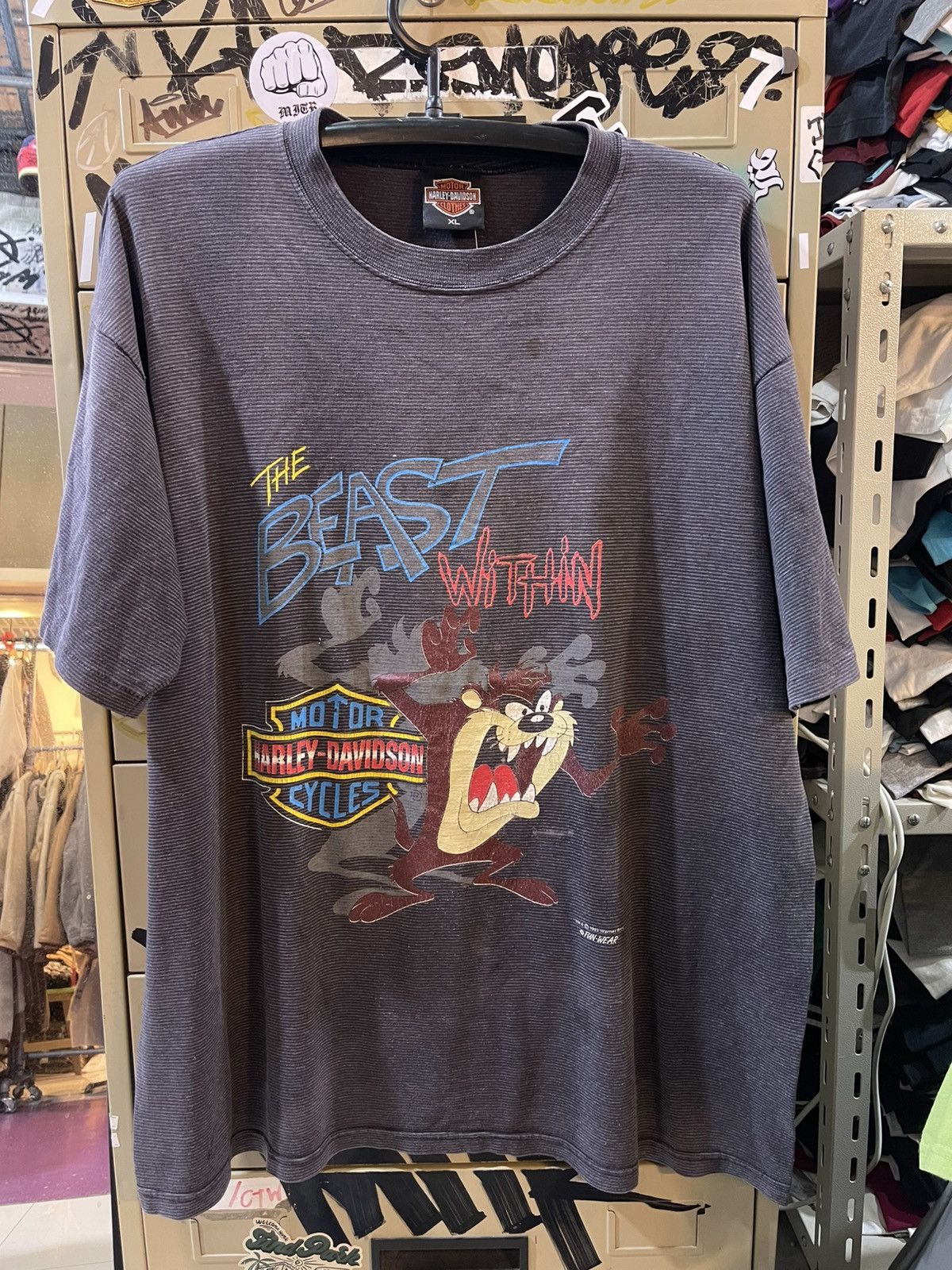 Harley Davidson Haley Davidson X Looney tunes 90’s Size US XL / EU 56 / 4 - 1 Thumbnail