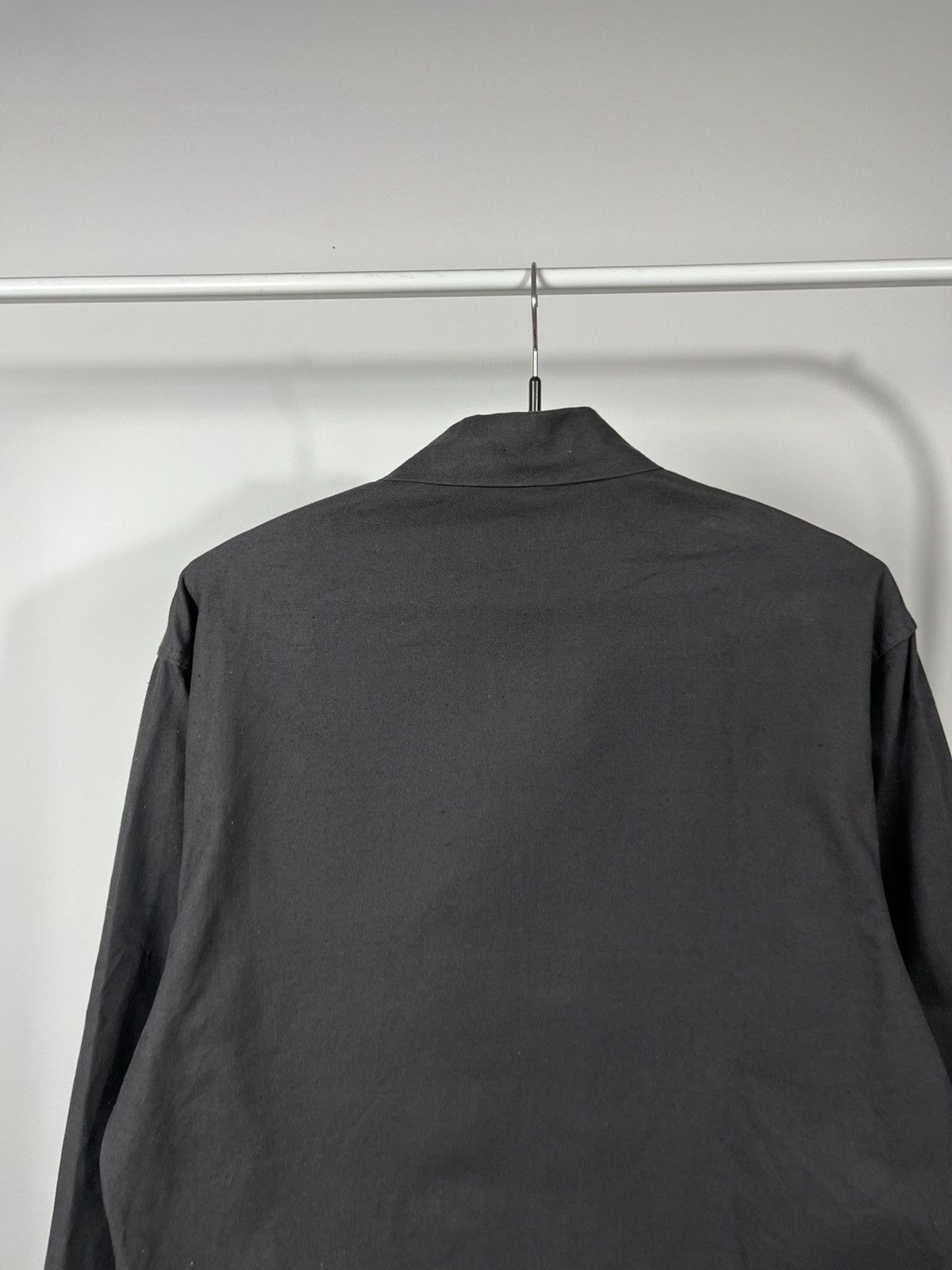 Other Vintage German Military Black Work Overshirt Jacket K48 Size US M / EU 48-50 / 2 - 15 Thumbnail