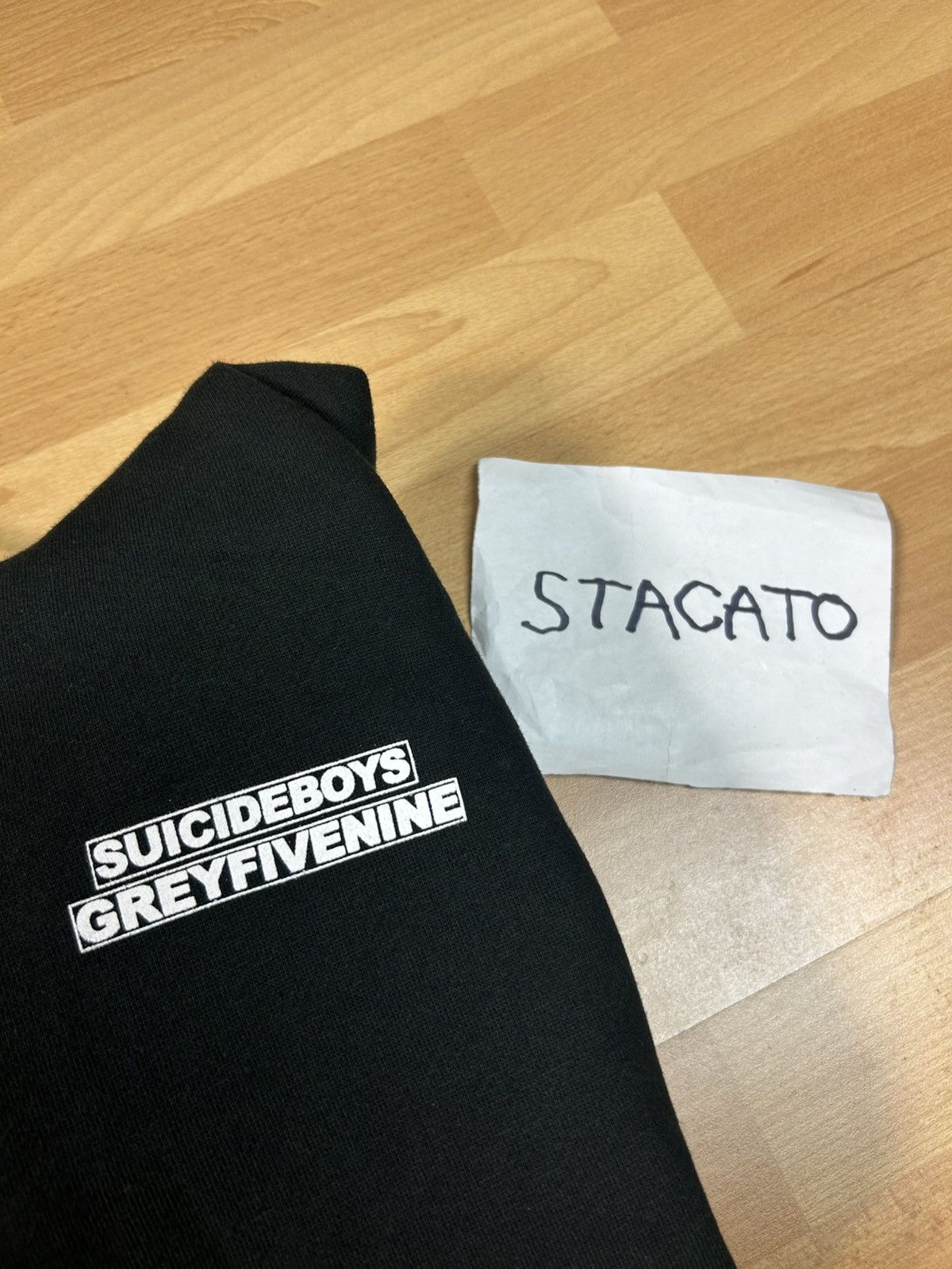 Rap Tees $UICIDEBOY$ G59 Tour Hoodie Black Size US XL / EU 56 / 4 - 7 Thumbnail