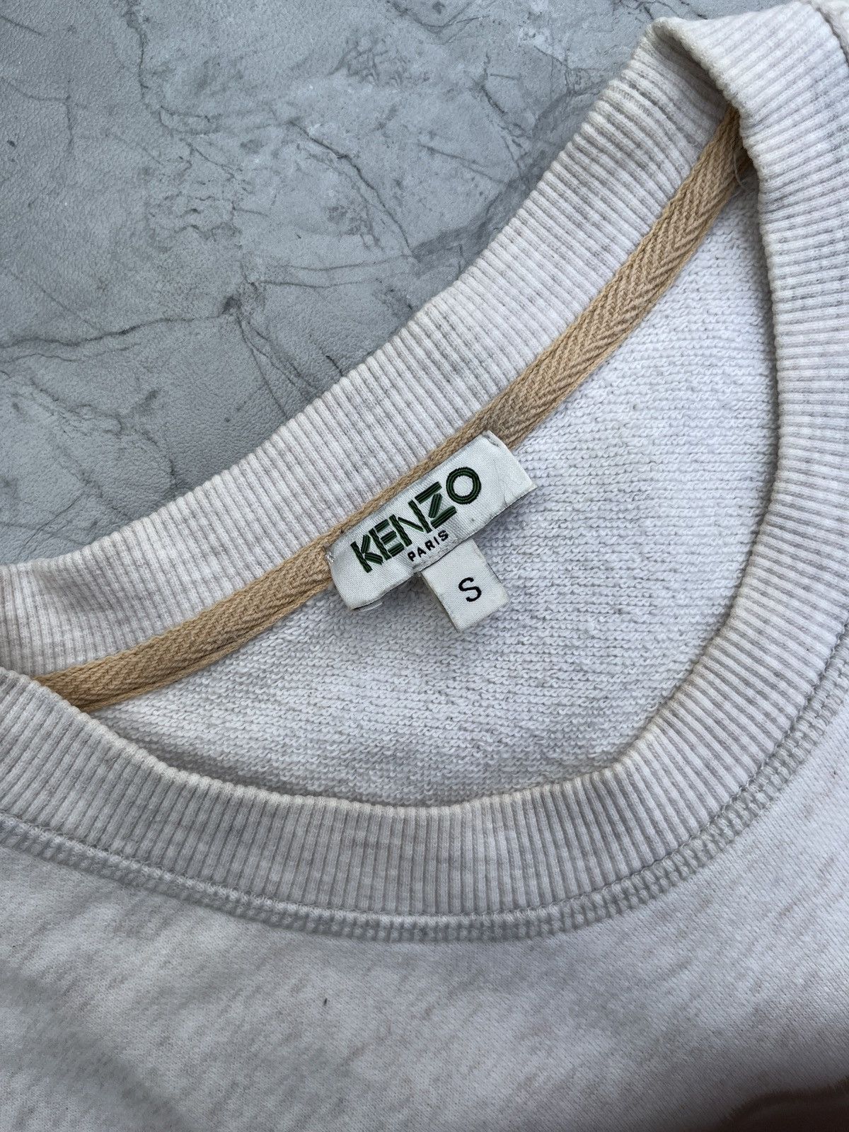 Kenzo Kenzo Paris Tiger Embroidered Crewneck Size US S / EU 44-46 / 1 - 3 Thumbnail