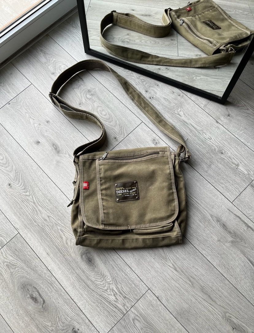 Diesel Vintage Diesel Archival Y2K Avantgarde Bag Y2K Os | Grailed