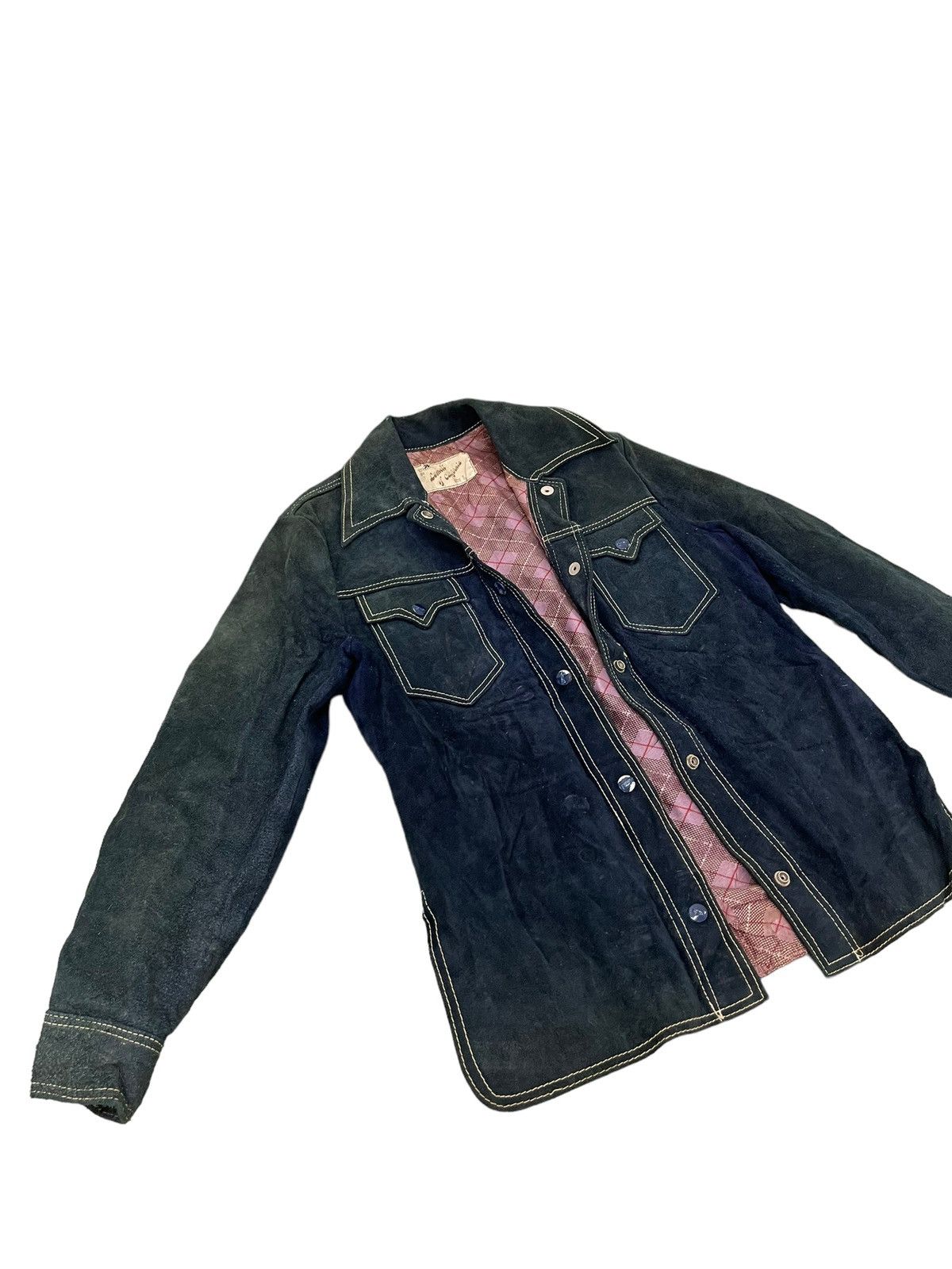Vintage Suede Leather 80s Lomelli of California Westerner 5🟩6 Size US S / EU 44-46 / 1 - 2 Thumbnail