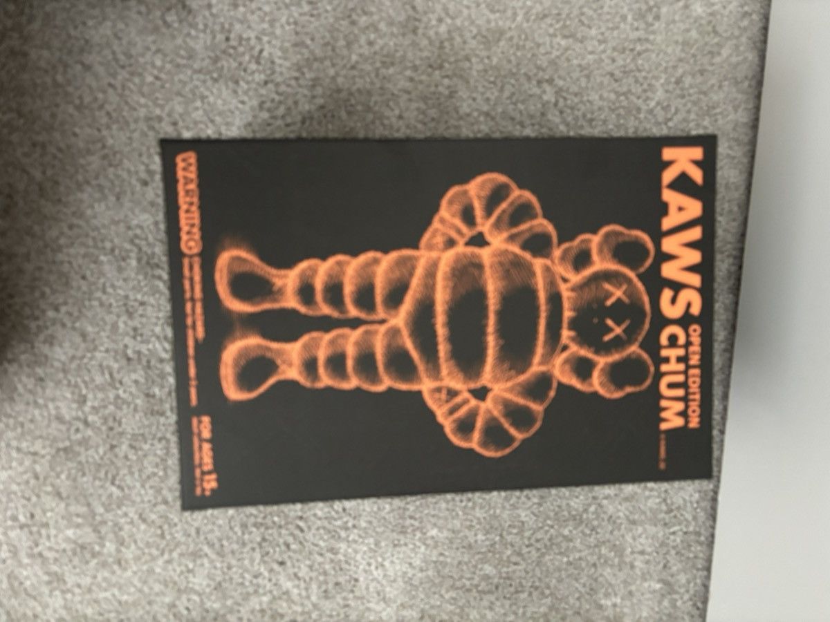 image of Kaws Chum in Orange, Men's