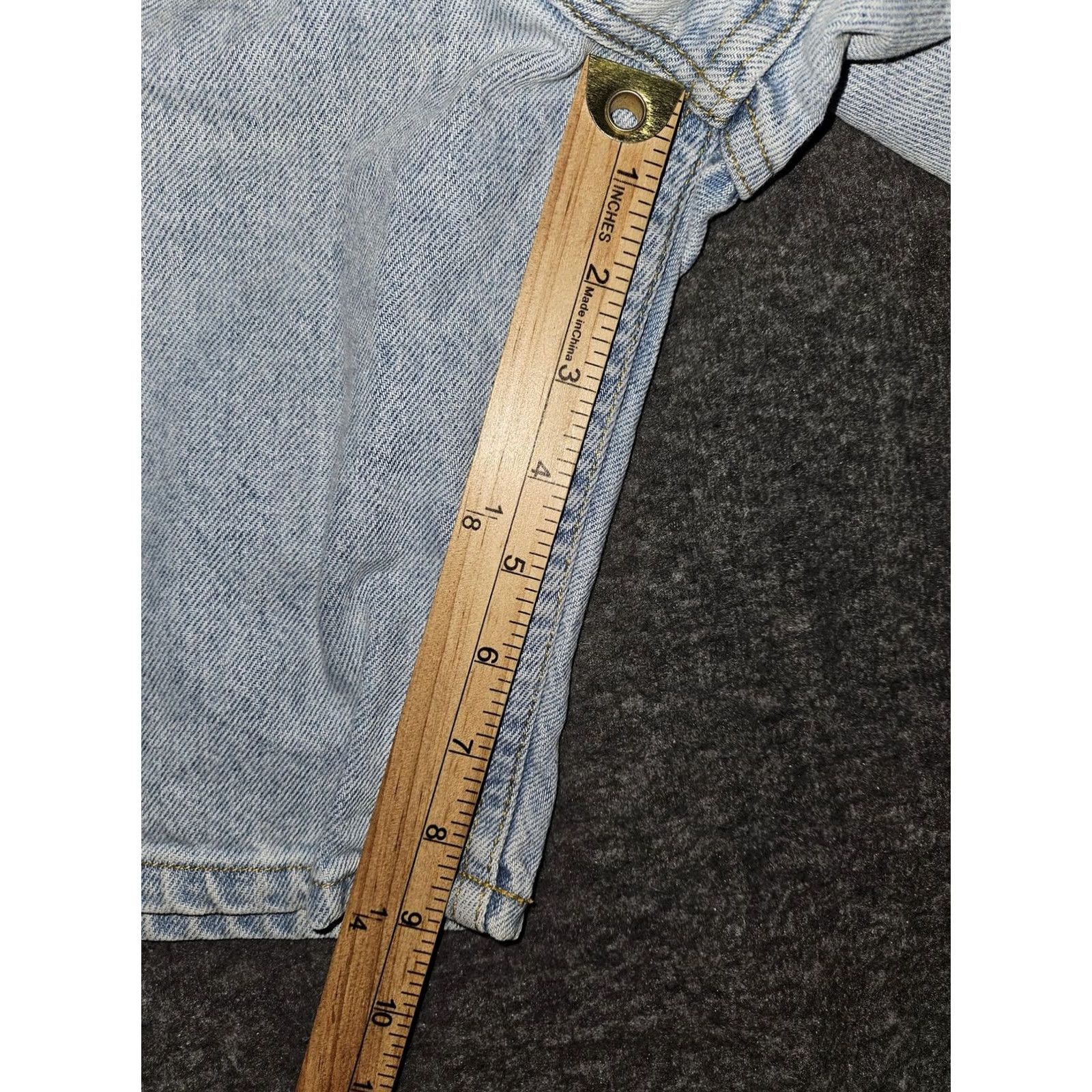 Vintage VINTAGE Arizona Jean Company Shorts Mens 34 Light Wash Denim Bermuda 90s Size US 34 / EU 50 - 5 Thumbnail