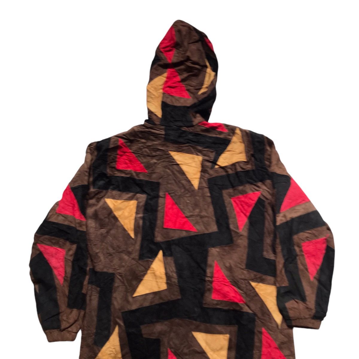 Genuine Leather × If Six Was Nine × Japanese Brand VINTAGE JALECO PATCHWORK GENUINE LEATHER LONG JACKET Size US M / EU 48-50 / 2 - 9 Thumbnail