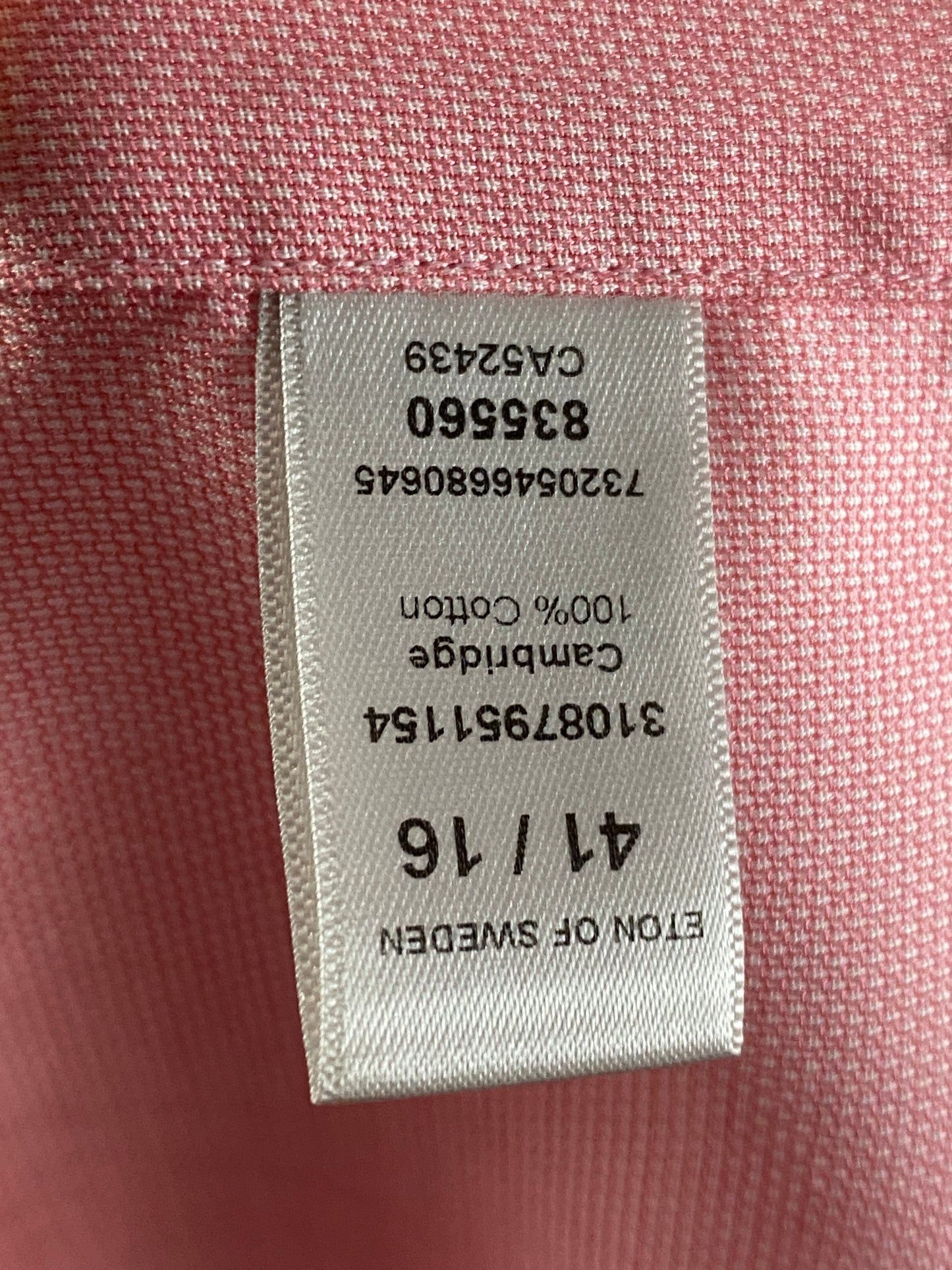 Eton × Vintage Eton Vintage Men's Slim Dress Shirt - L Size US L / EU 52-54 / 3 - 6 Thumbnail