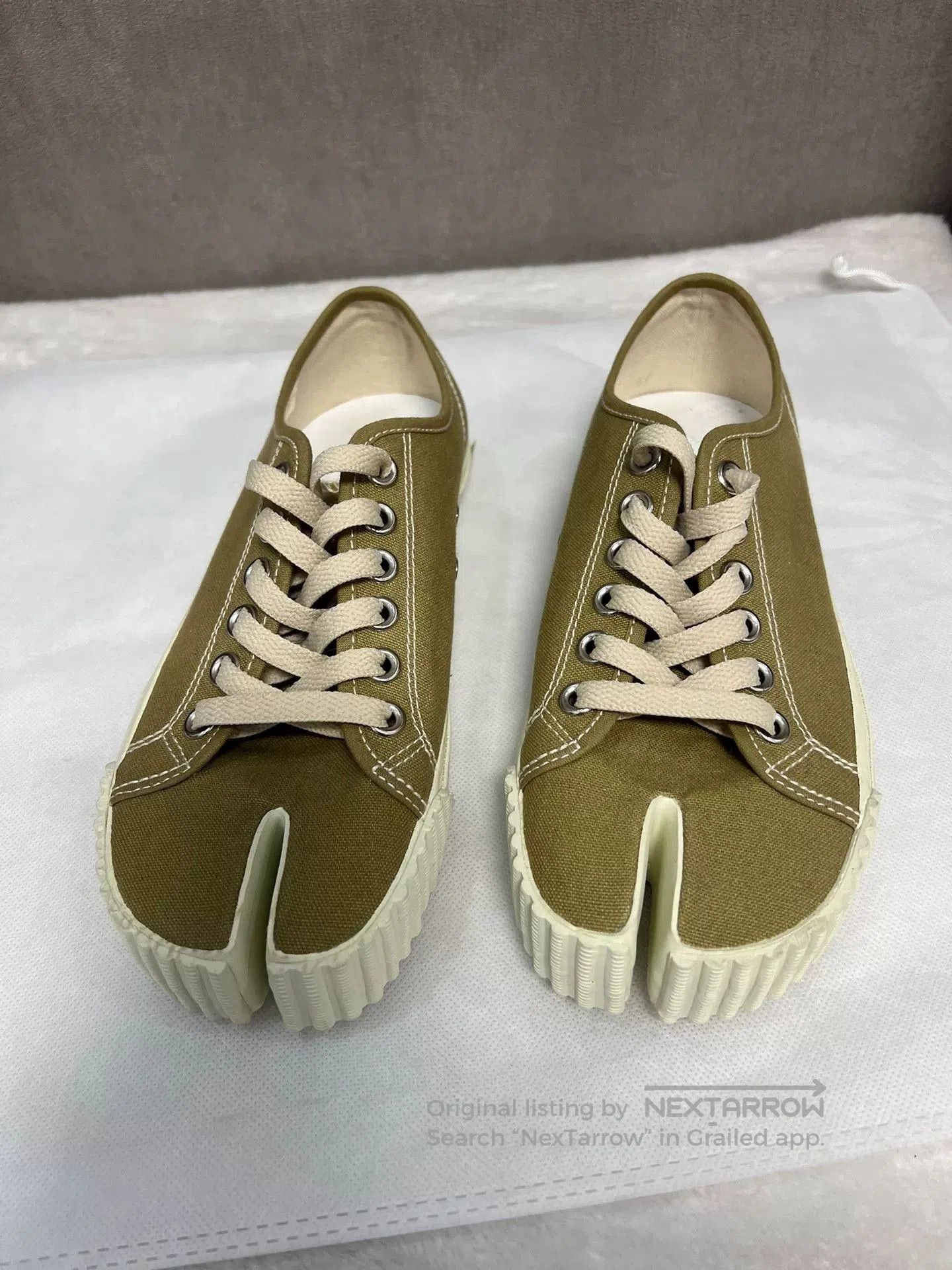 Maison Margiela Maison Margiela Avocado Tabi Shoes 38. Size US 7 / IT 37 - 2 Thumbnail