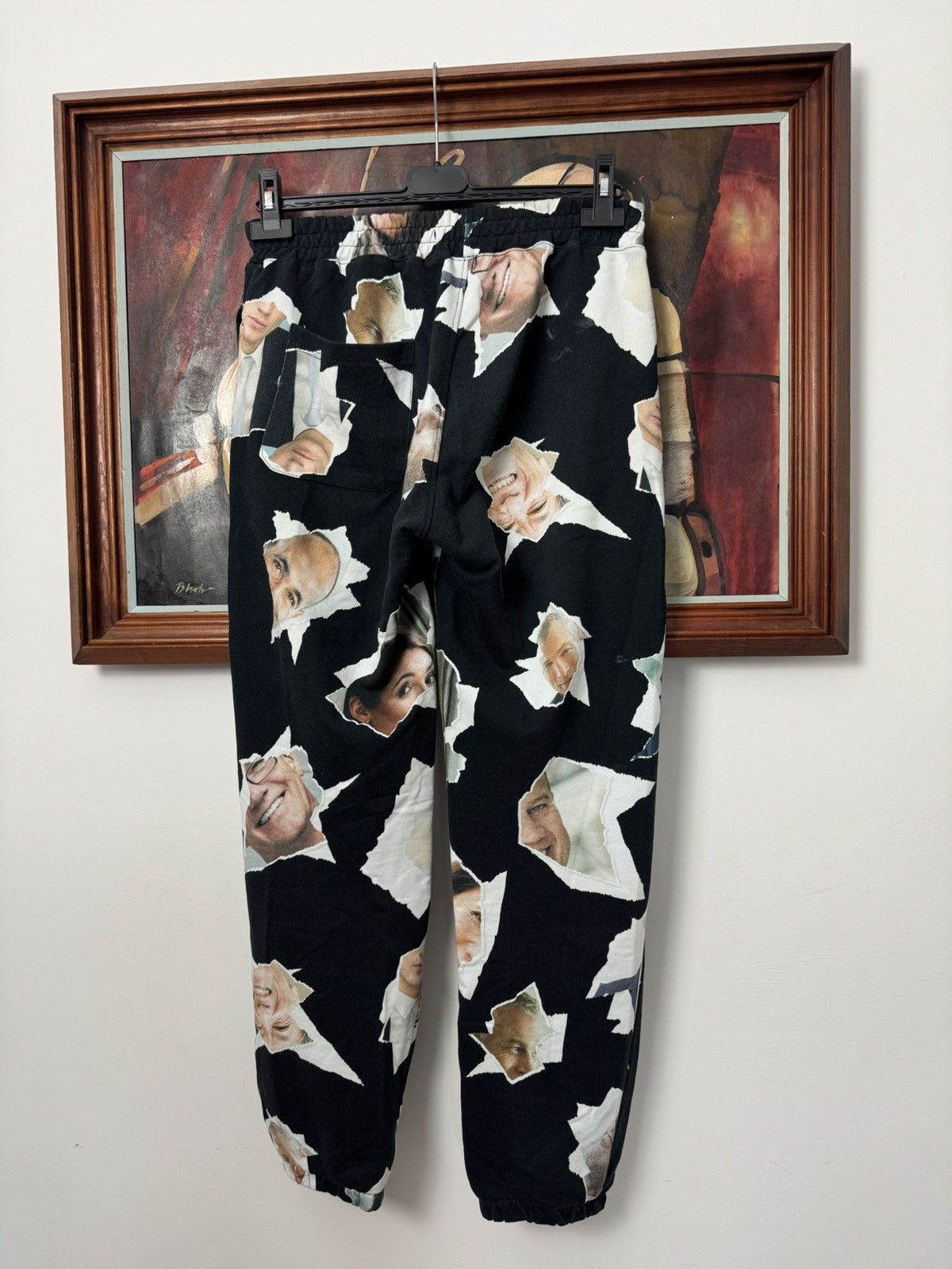 Vintage Hermetic Square Avant Garde Streetwear Fullprint Joggers Size US 30 / EU 46 - 3 Thumbnail