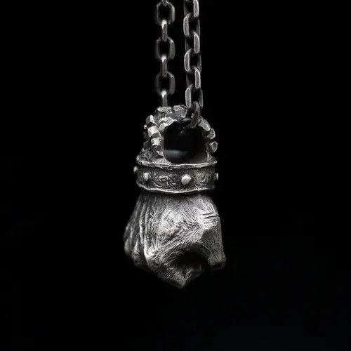Other Gothic Pendants Fist Cross Necklace Size ONE SIZE - 3 Thumbnail