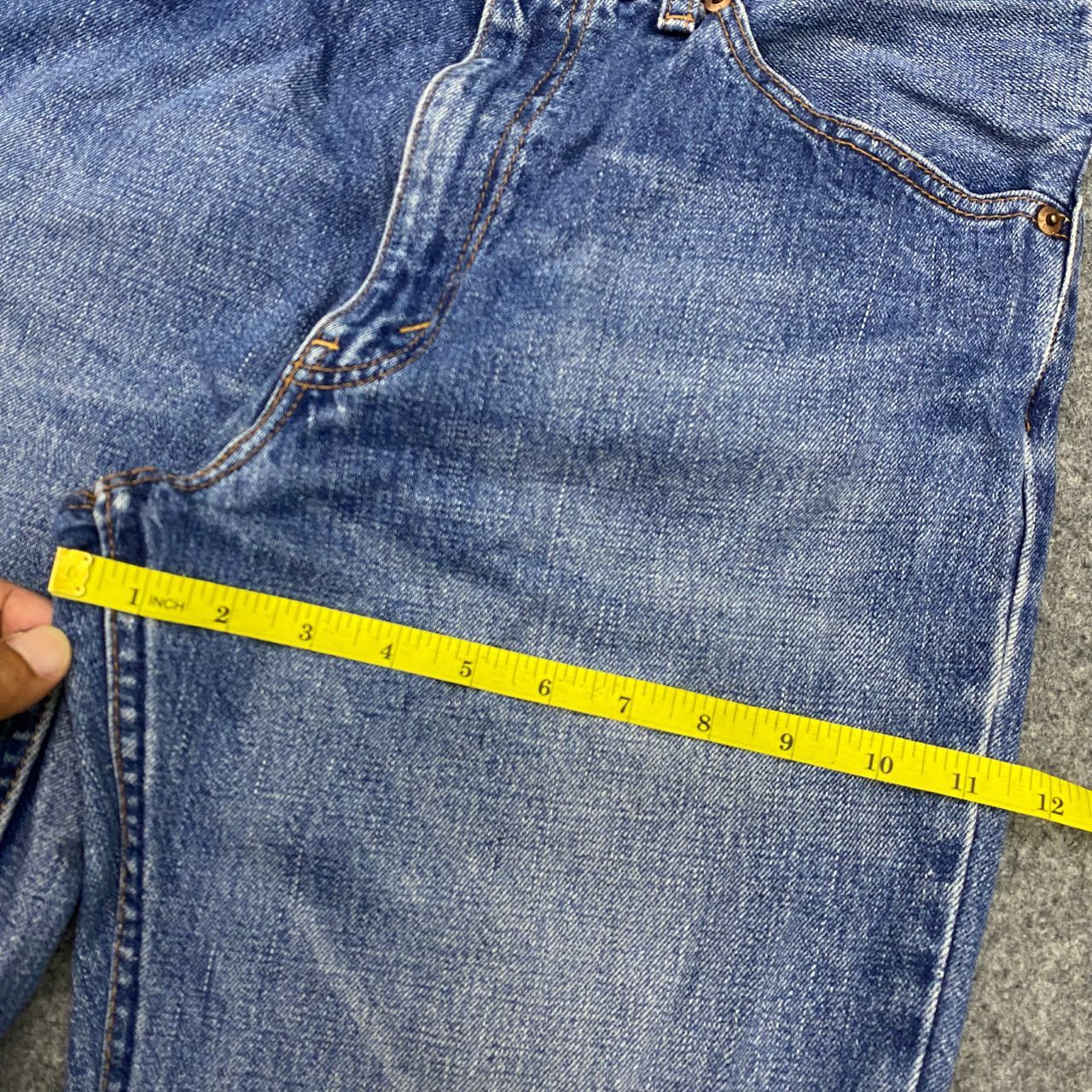 Japanese Brand 💥Flare💥Vintage Levis Flare Denim Size US 33 - 5 Thumbnail