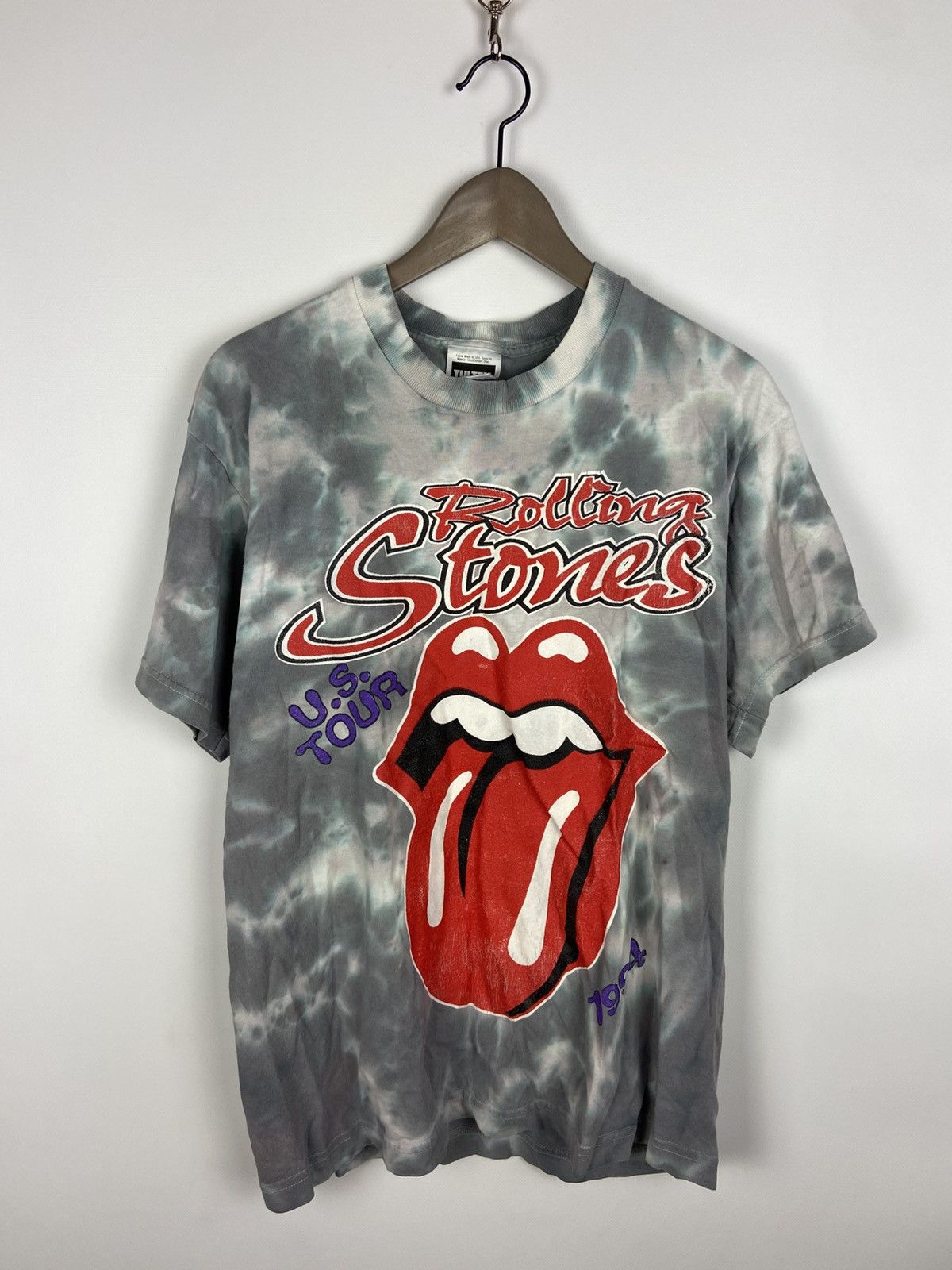 Band Tees × The Rolling Stones × Vintage Vintage The Rolling Stones Voodoo Lounge USA Tour 1994 Shirt Size US L / EU 52-54 / 3 - 1 Thumbnail