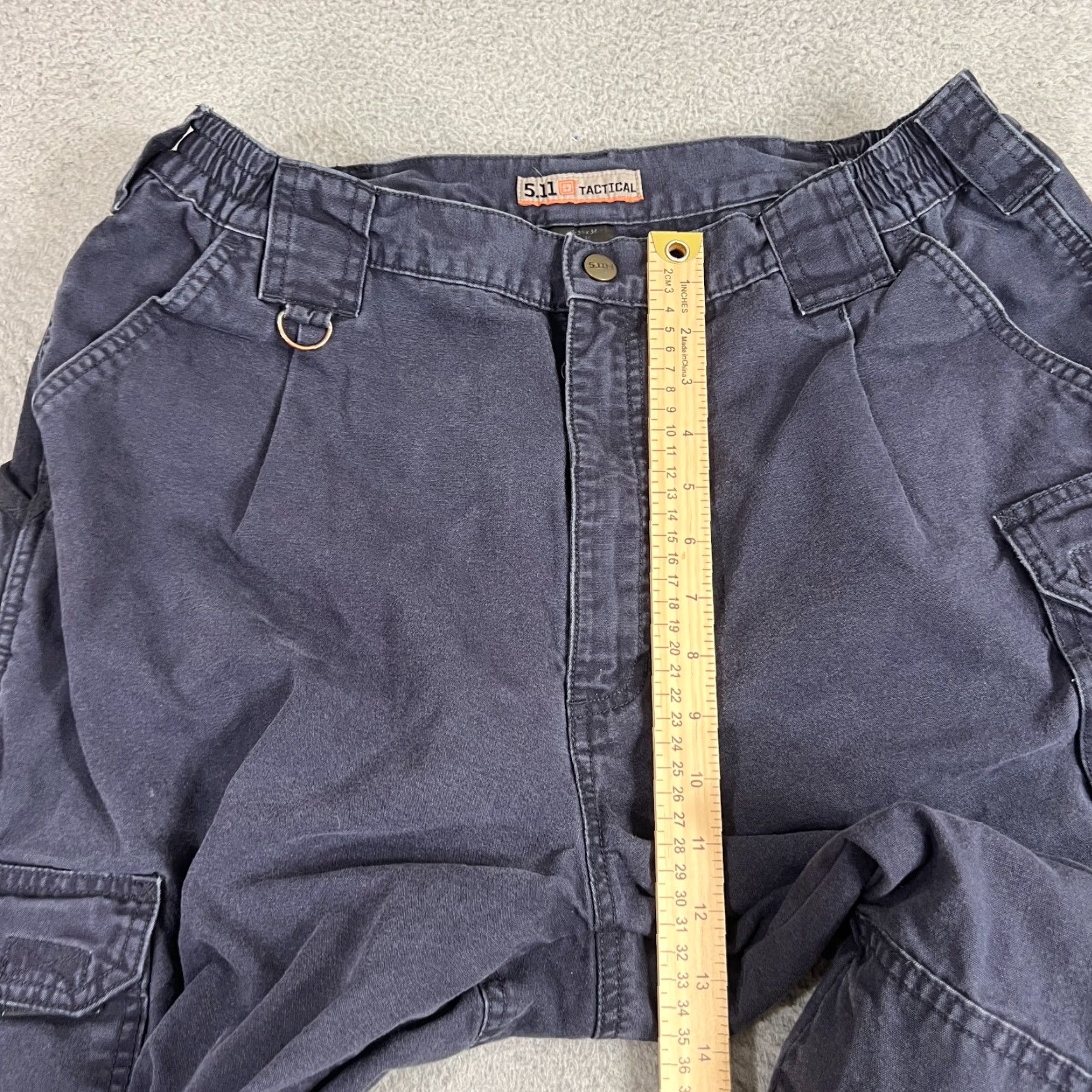 Vintage 511 Tactical Pro Pants Taclite Men's Sz 35x34 Military Cargo Navy Blue Ripstop Size US 35 - 4 Thumbnail