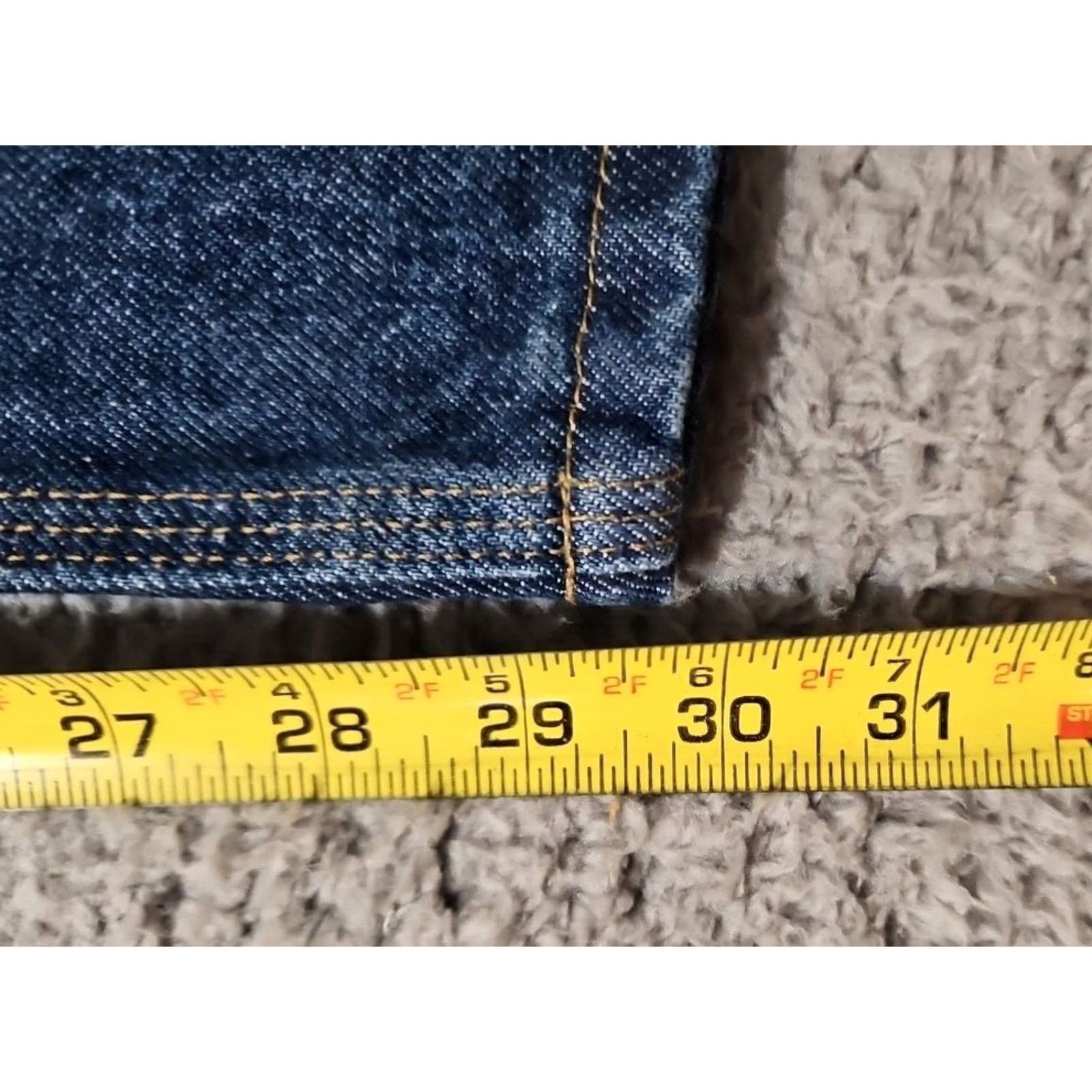Carhartt VINTAGE Carhartt Jeans Mens Size 40 x 30 Blue Double Knee Logger Medium Wash Denim Y2K Size US 40 / EU 56 - 4 Thumbnail