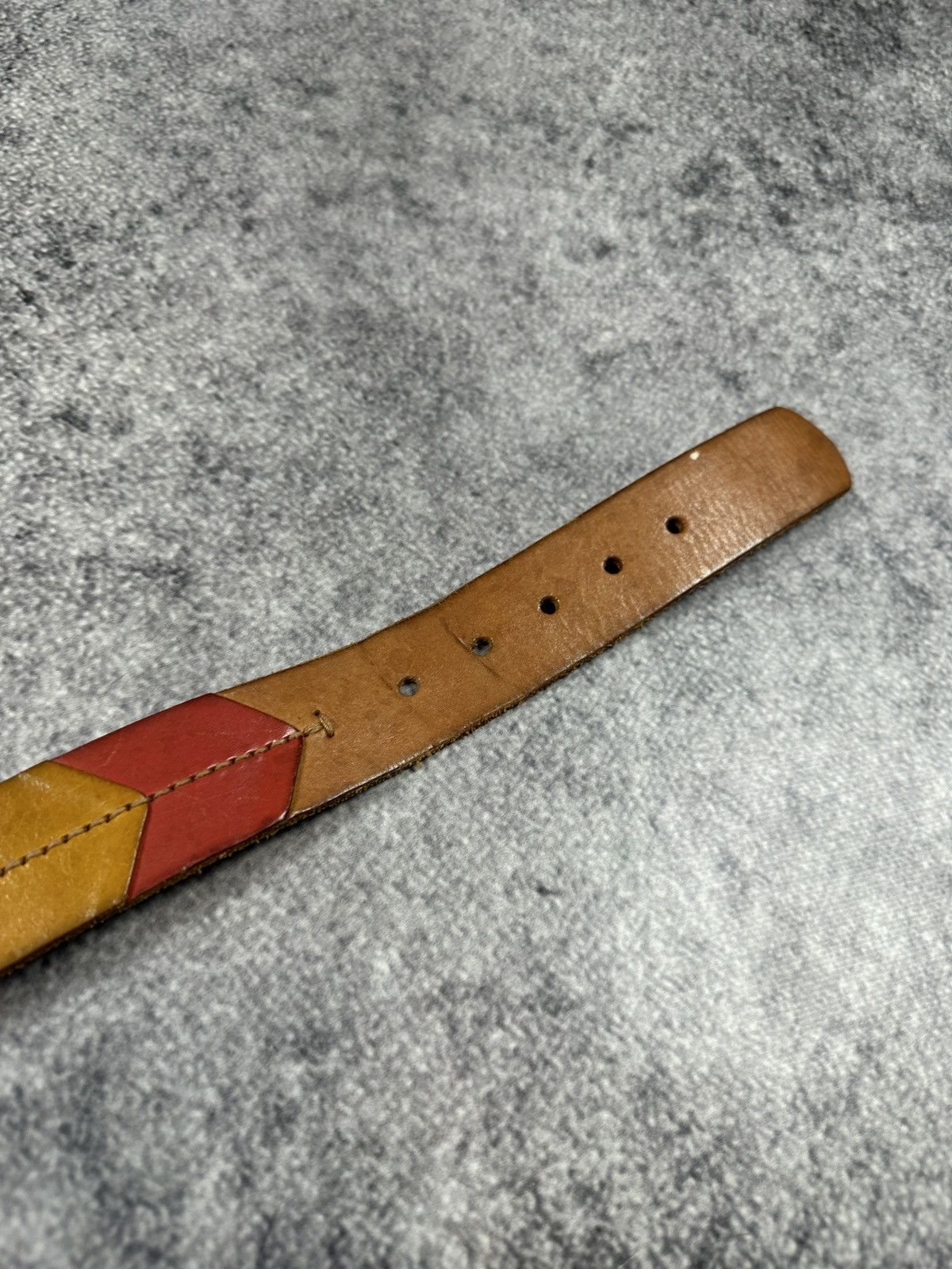 Fossil Y2K Vintage Fossil Leather Casual Belts Style Rare USA 90s Size ONE SIZE - 6 Thumbnail