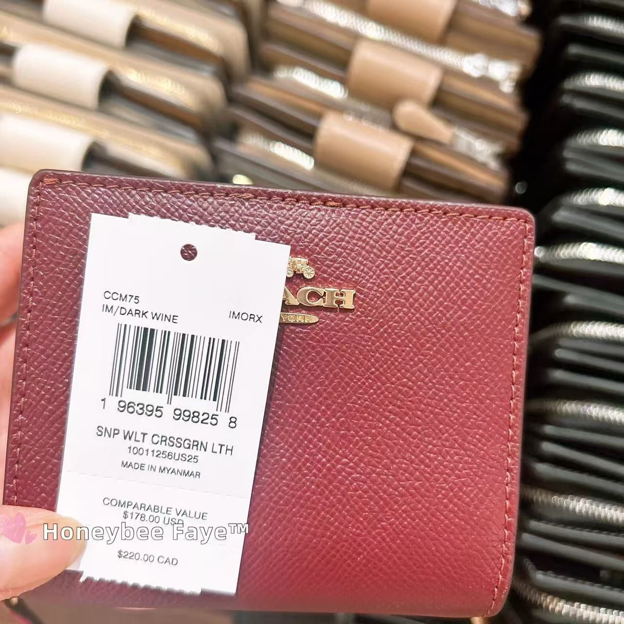 Coach Snap Wallet CCM75 Size ONE SIZE - 4 Thumbnail
