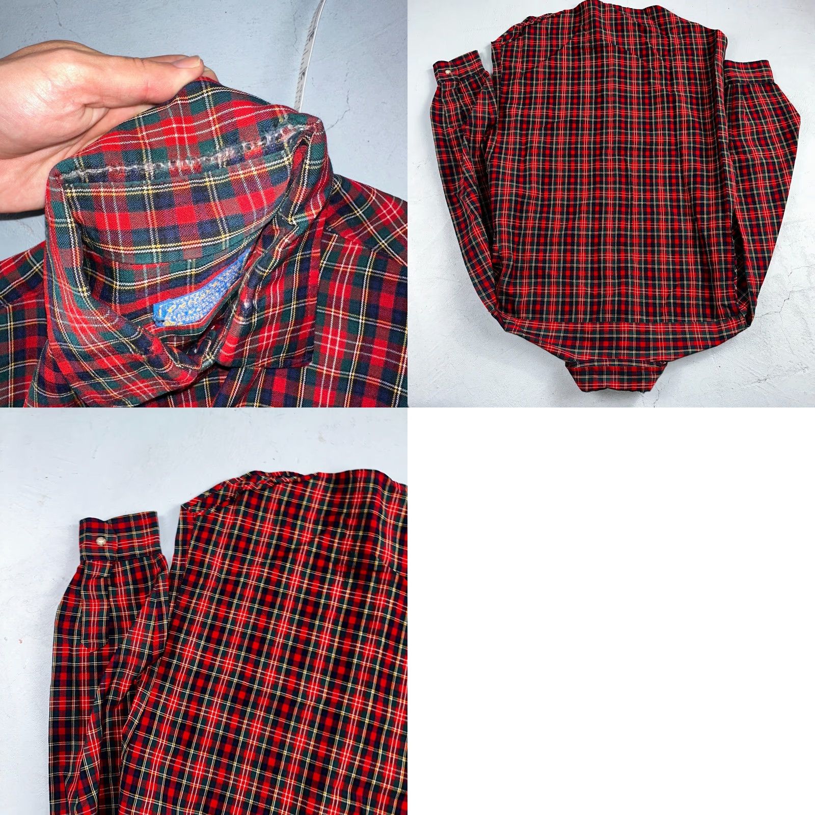 Pendleton VINTAGE Pendleton Shirt Mens M Wool Plaid Flannel USA Button 70s Red Size US M / EU 48-50 / 2 - 9 Thumbnail