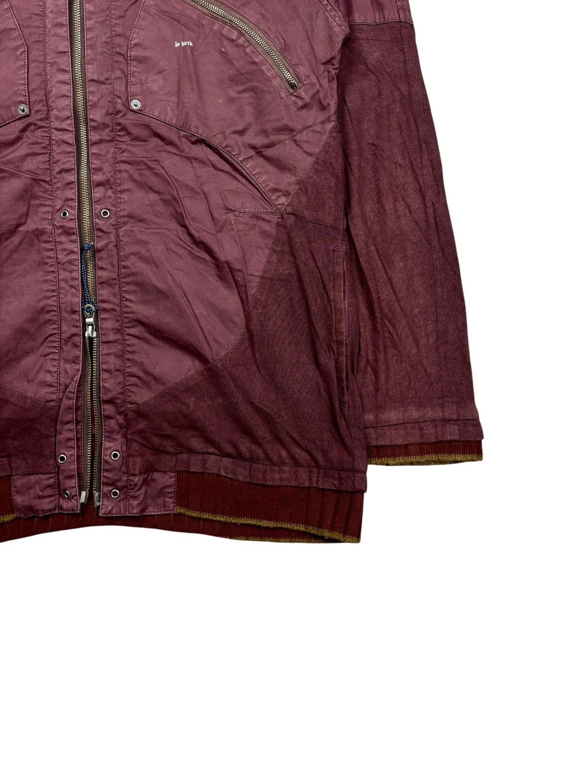 BUFFALO BOBS 2000s PPFM - Apocalypse Style Red Wine Cargo Jacket Size US M / EU 48-50 / 2 - 5 Thumbnail