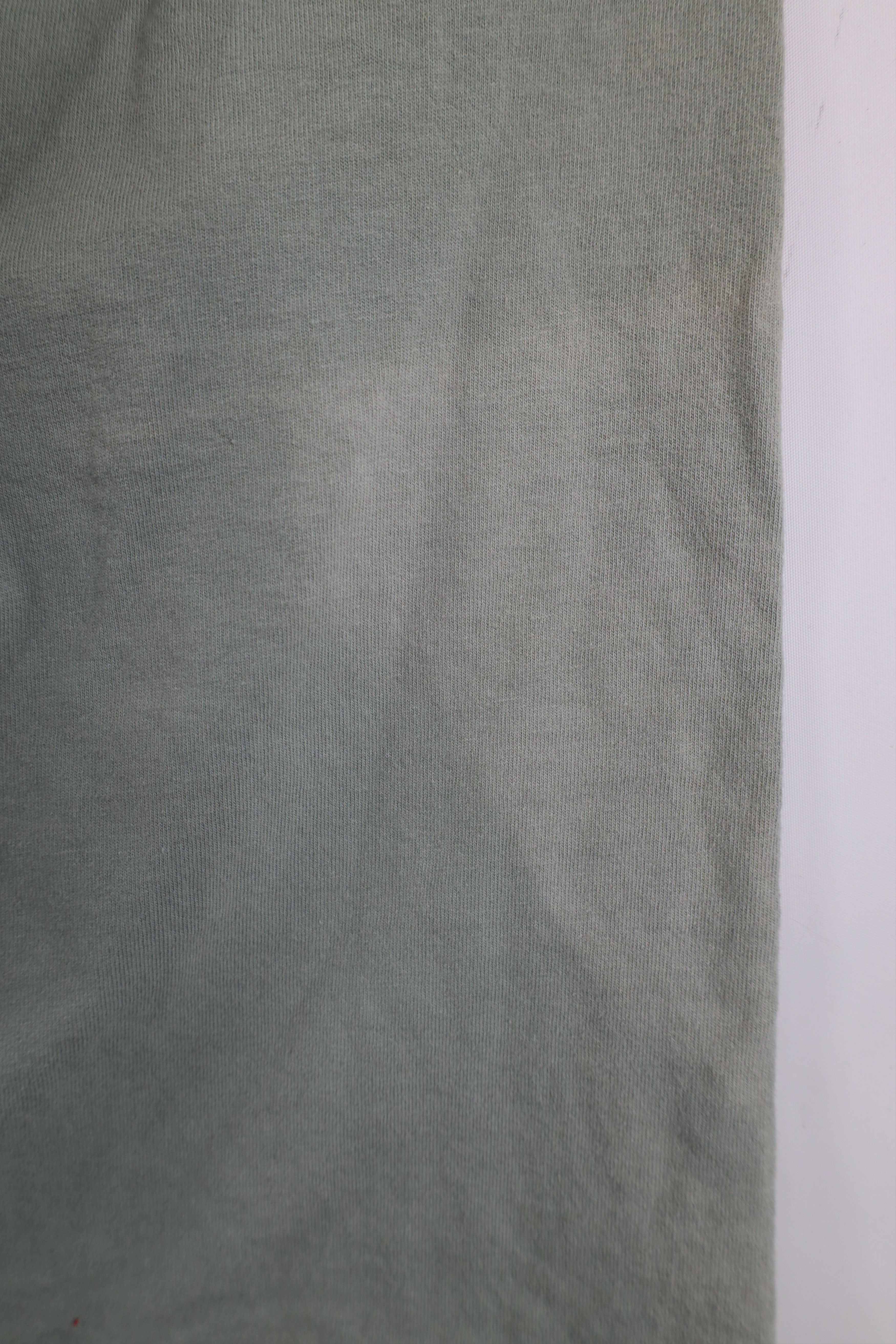 Vintage Vintage 90s Y2K Streetwear Cotton T-Shirt Light Green Size US XXL / EU 58 / 5 - 10 Thumbnail