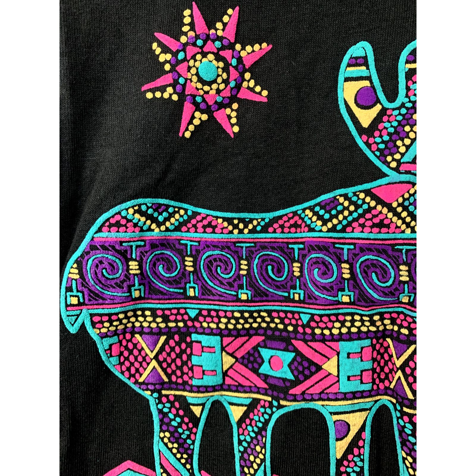 Signal Sport 1993 Black-Pink Grand Teton National Park Graphic Shirt VTG Size US L / EU 52-54 / 3 - 4 Thumbnail
