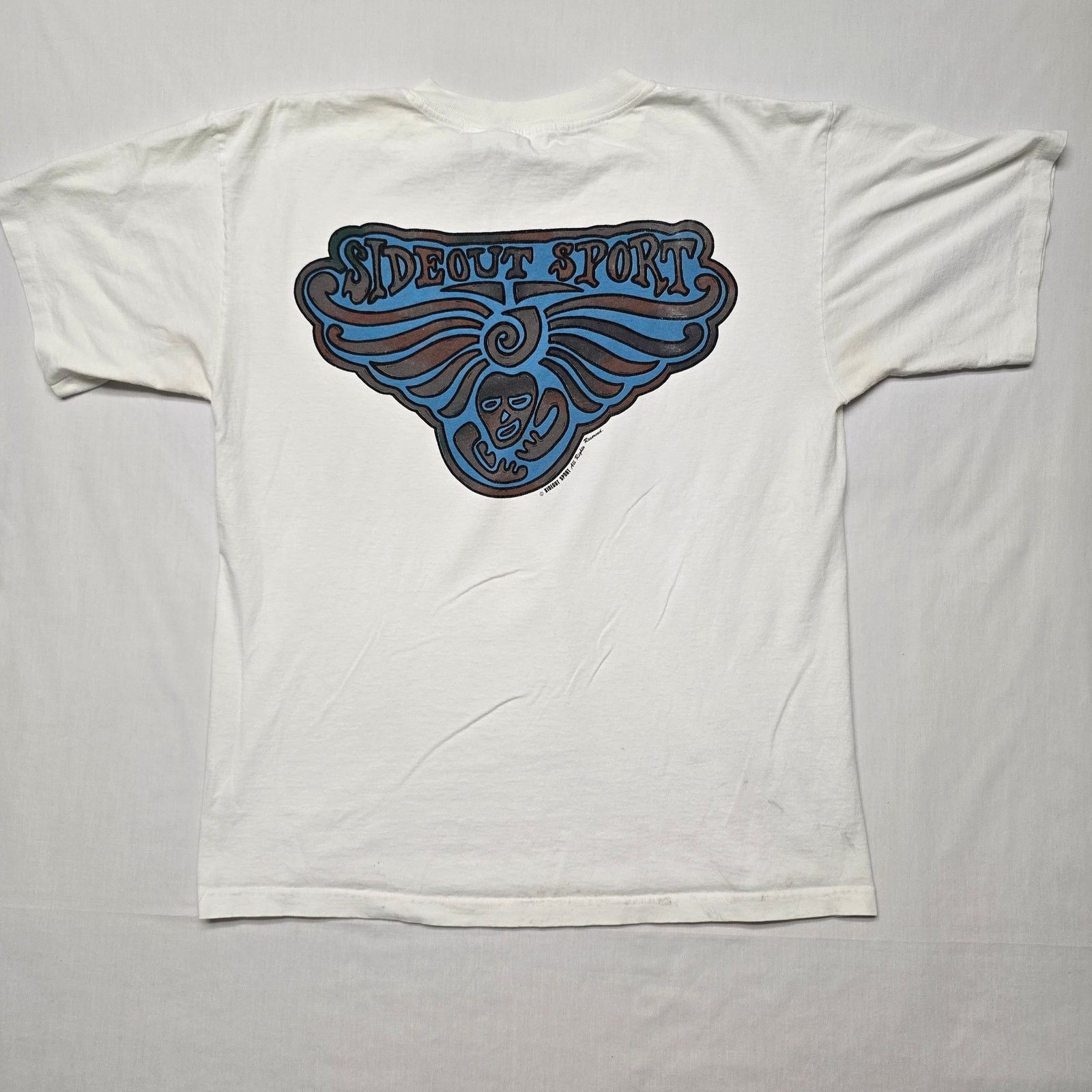 Vintage Vintage Sideout Sport Surf Skate Tribal Tropical XL Tee Size US XL / EU 56 / 4 - 1 Thumbnail