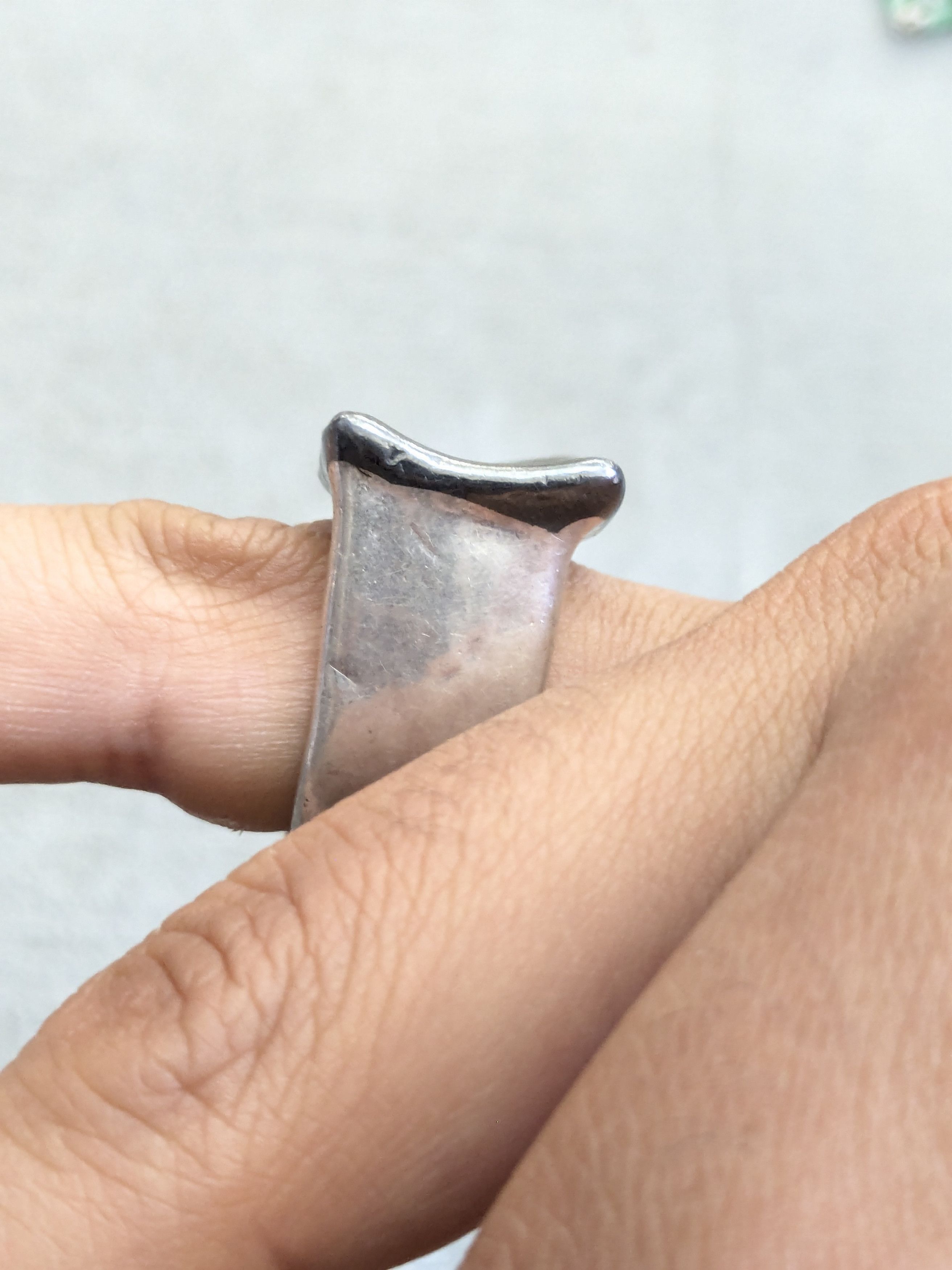 Jewelry × Sterling Silver Vintage Sterling Silver Ring 9 Electroform Hollow Puffy Size ONE SIZE - 13 Thumbnail