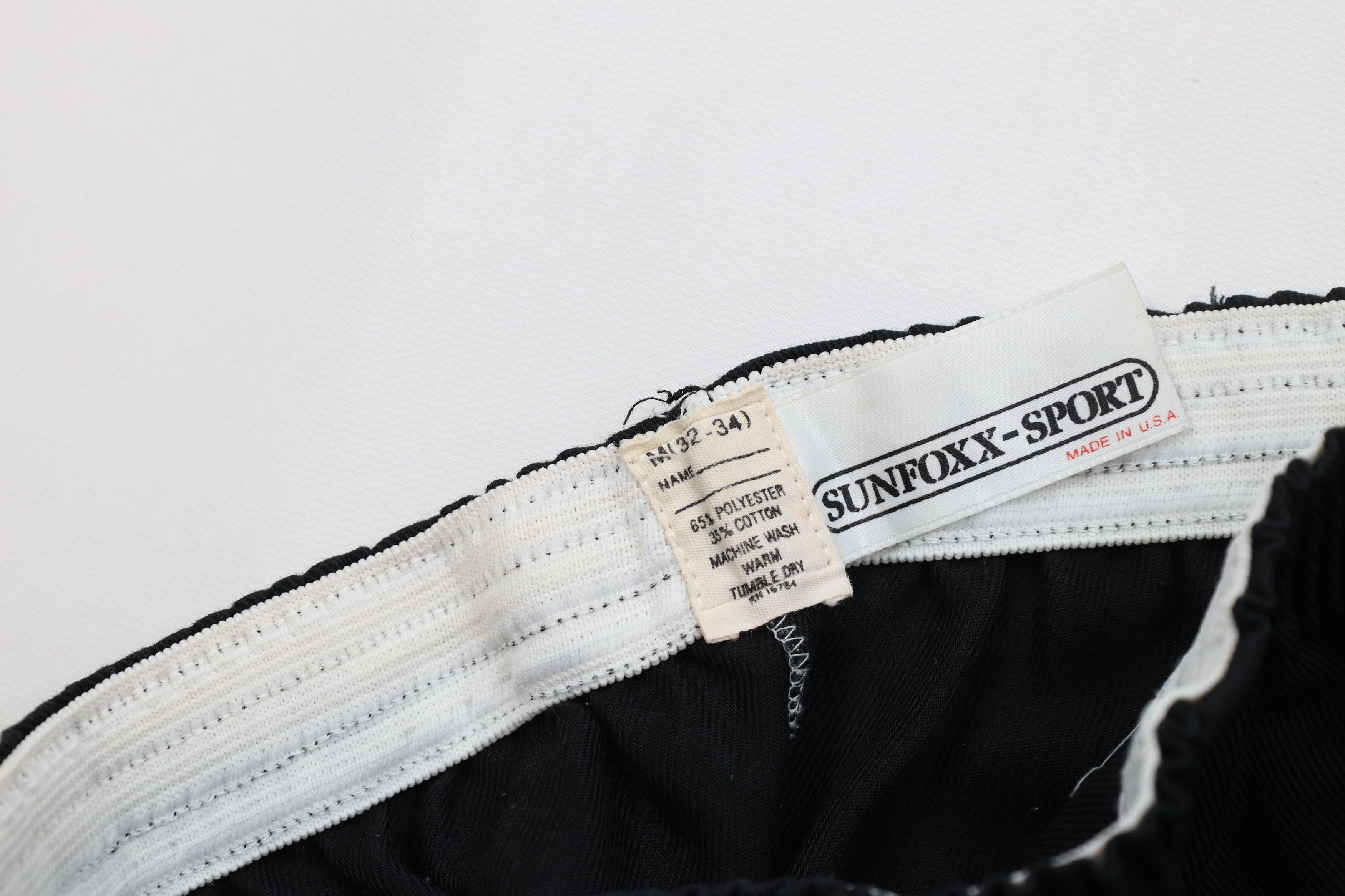 Vintage Vintage 70s Streetwear Jogging Short Shorts Black USA Size 24" / US 00 / IT 34 - 6 Thumbnail