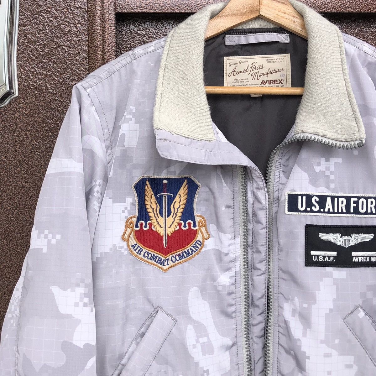 Avirex Avirex USAF Ma-1 Camo Bomber Jacket Size US M / EU 48-50 / 2 - 5 Thumbnail