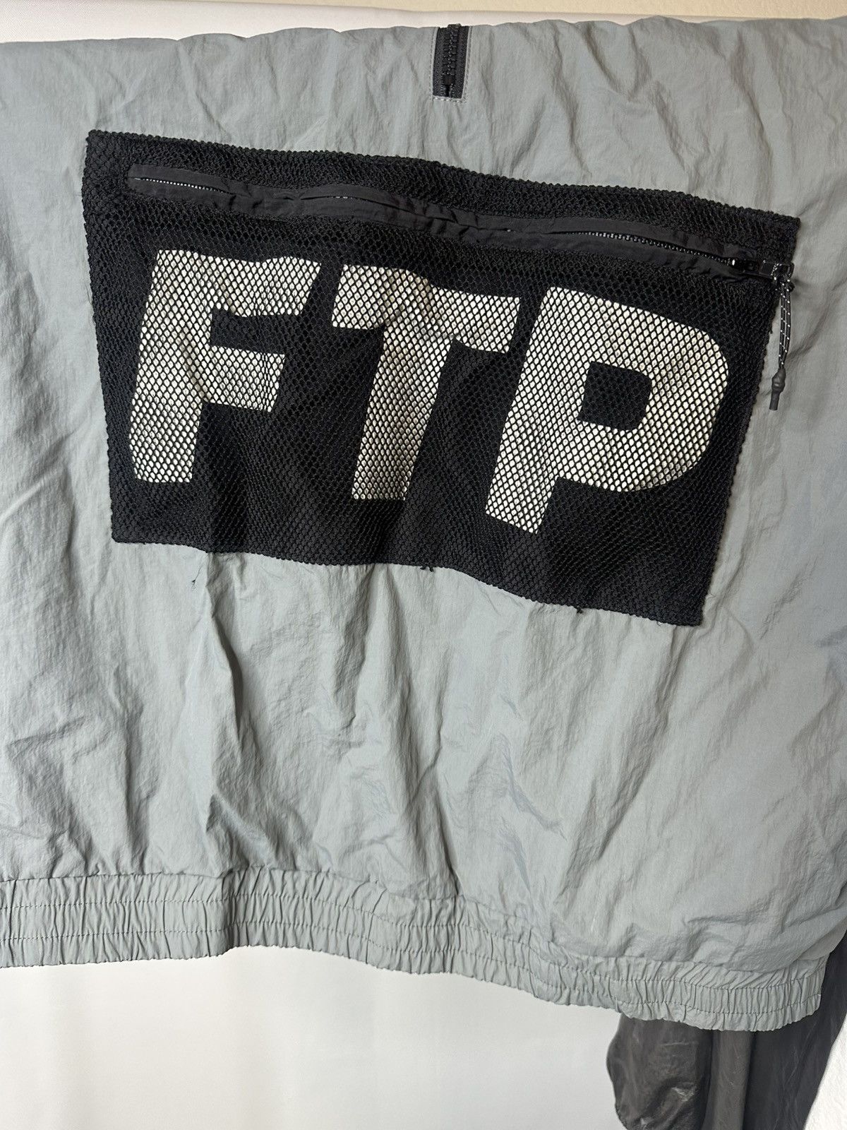 Fuck The Population FTP Mesh Pocket Half Zip Size Large - Grey Size US L / EU 52-54 / 3 - 1 Thumbnail