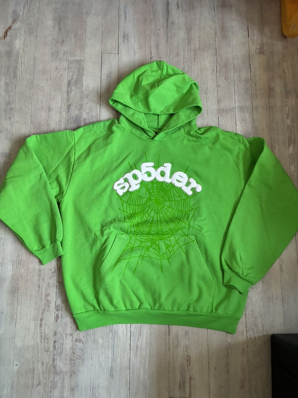 Sp5der Sp5der Rhinestone Web Hoodie Size US XXL / EU 58 / 5 - 1 Thumbnail