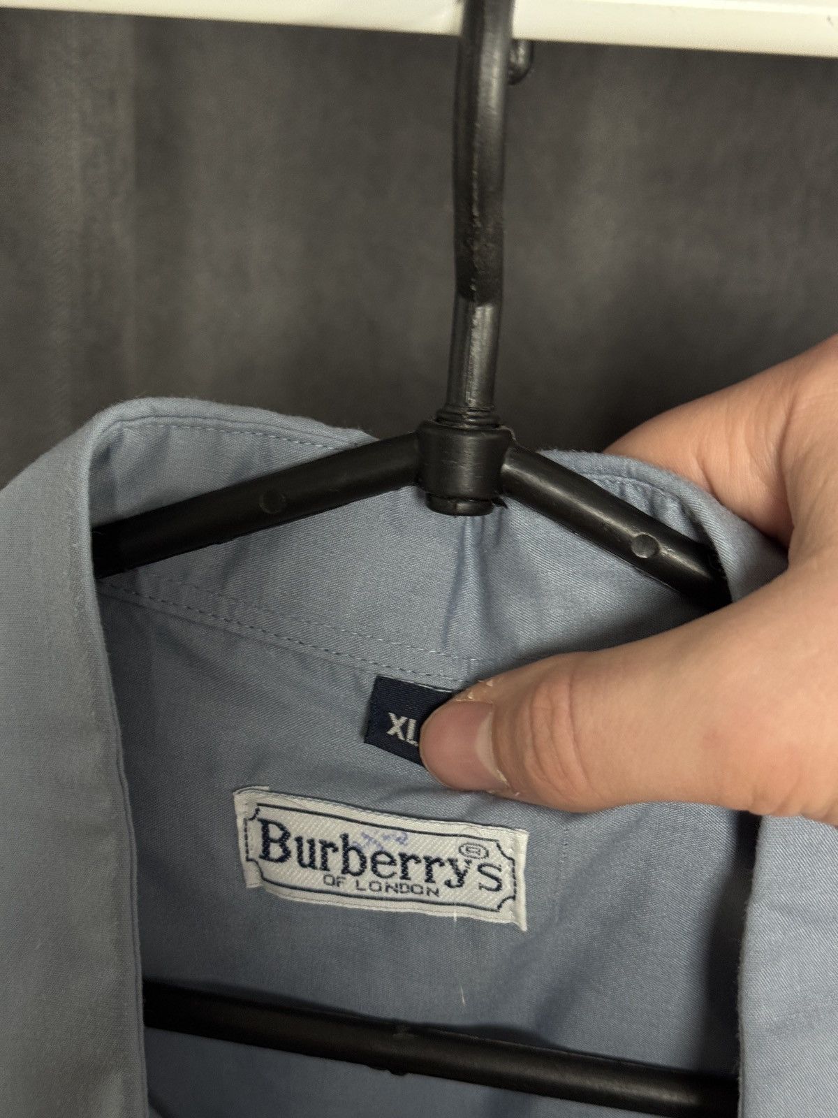 Burberry Vintage Burberry's up button shirt Size US XL / EU 56 / 4 - 4 Thumbnail
