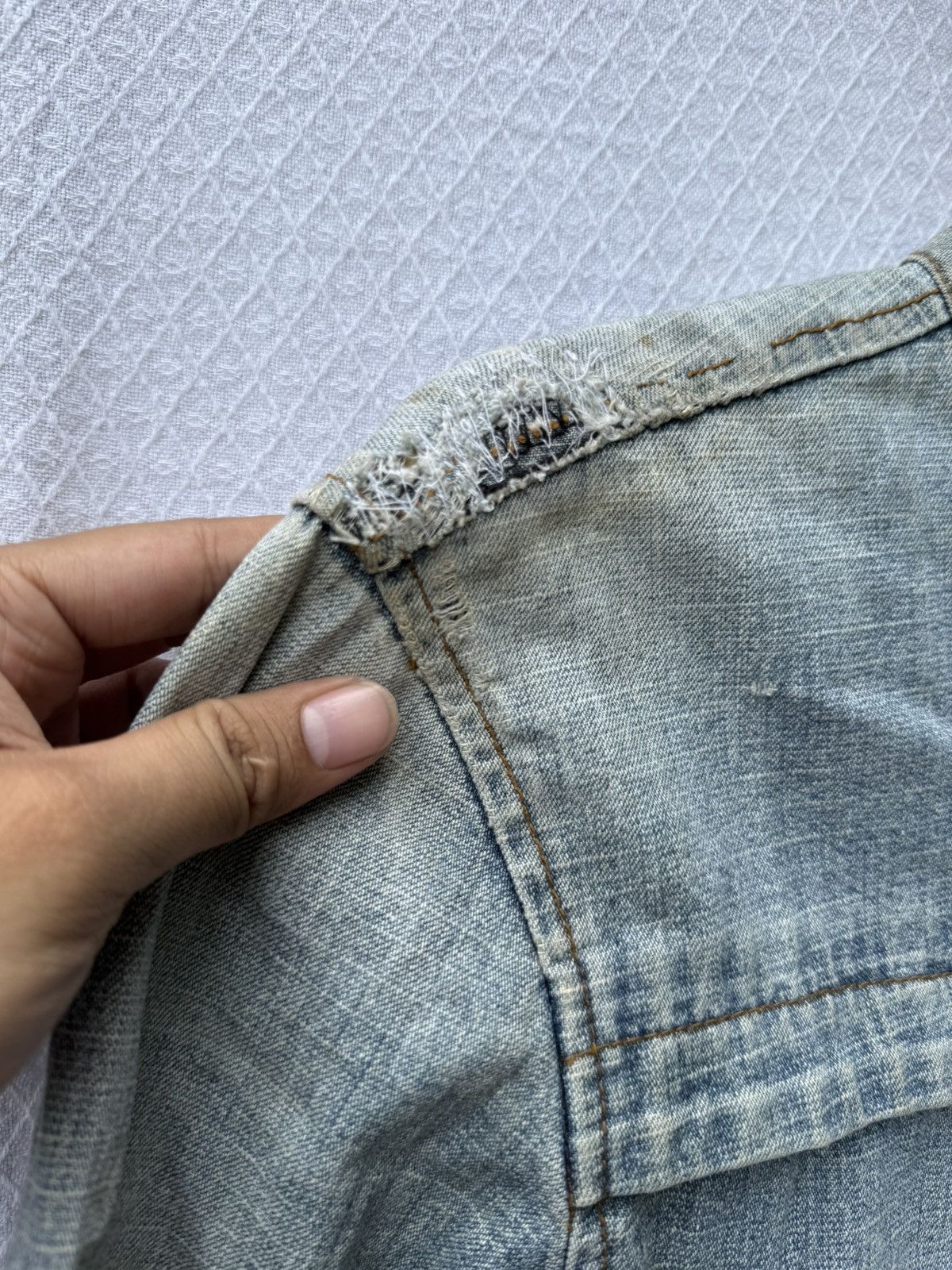 Japanese Brand Japanese Zipper Denim Jacket Ifsixwasnine lgb Styled Size US S / EU 44-46 / 1 - 6 Thumbnail