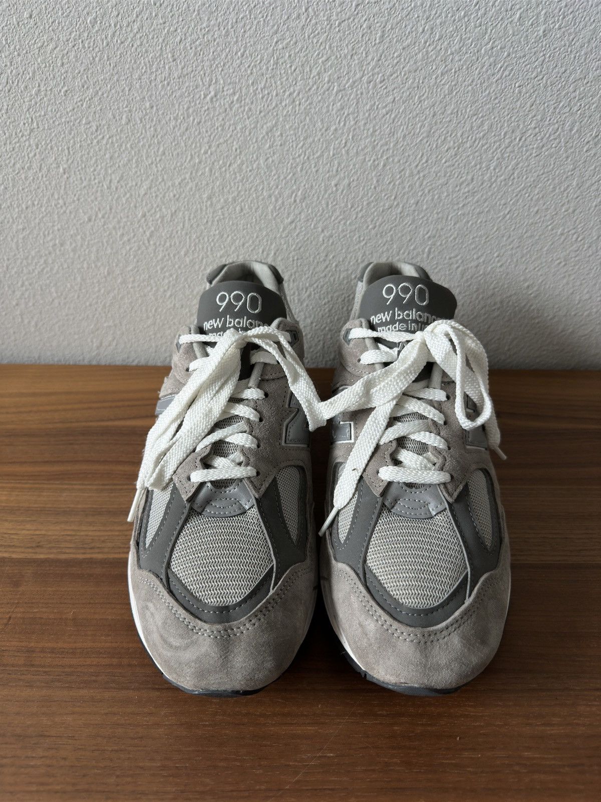 New Balance New Balance 990v2 Grey Made in USA Size US 11 / EU 44 - 2 Thumbnail