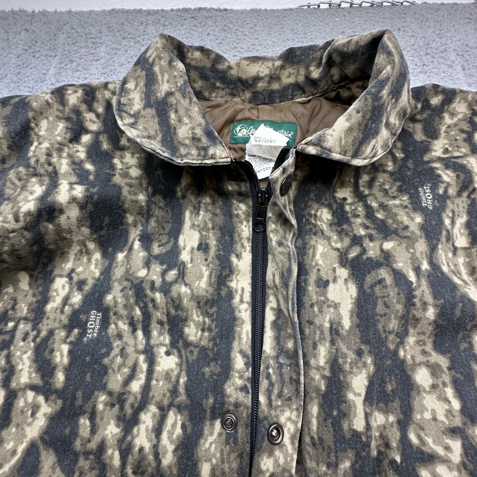 Other VTG Gander Mountain Timber Ghost Camouflage Bomber Jacket L Size US L / EU 52-54 / 3 - 11 Thumbnail