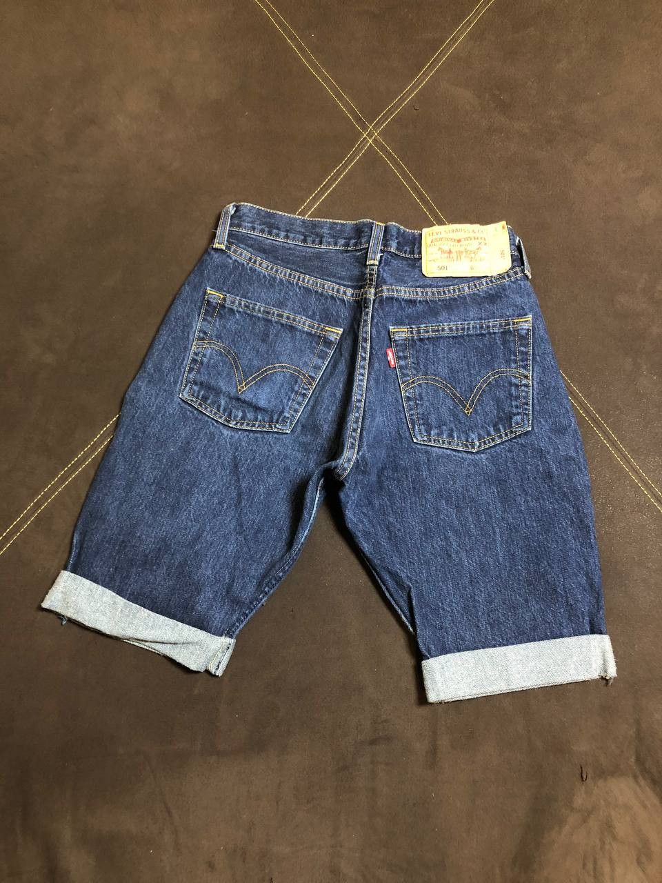 Levi's Men's Levi Strauss 501 Jeans Shorts Denim Loose Straight Fit Size US 28 / EU 44 - 1 Thumbnail