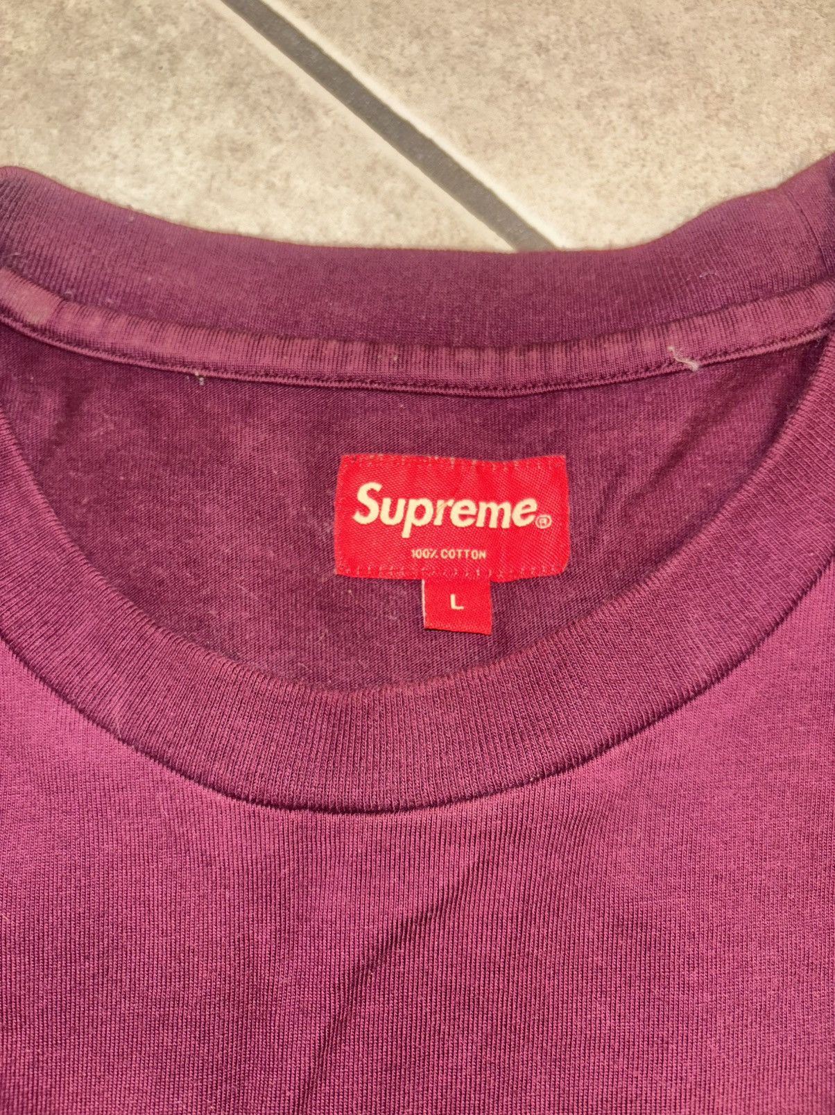 Supreme Supreme Needle Point L/S Tee Size US L / EU 52-54 / 3 - 3 Thumbnail