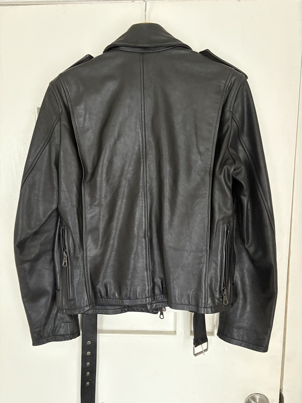R13 R13 Leather Moto Jacket Black Size US M / EU 48-50 / 2 - 9 Thumbnail