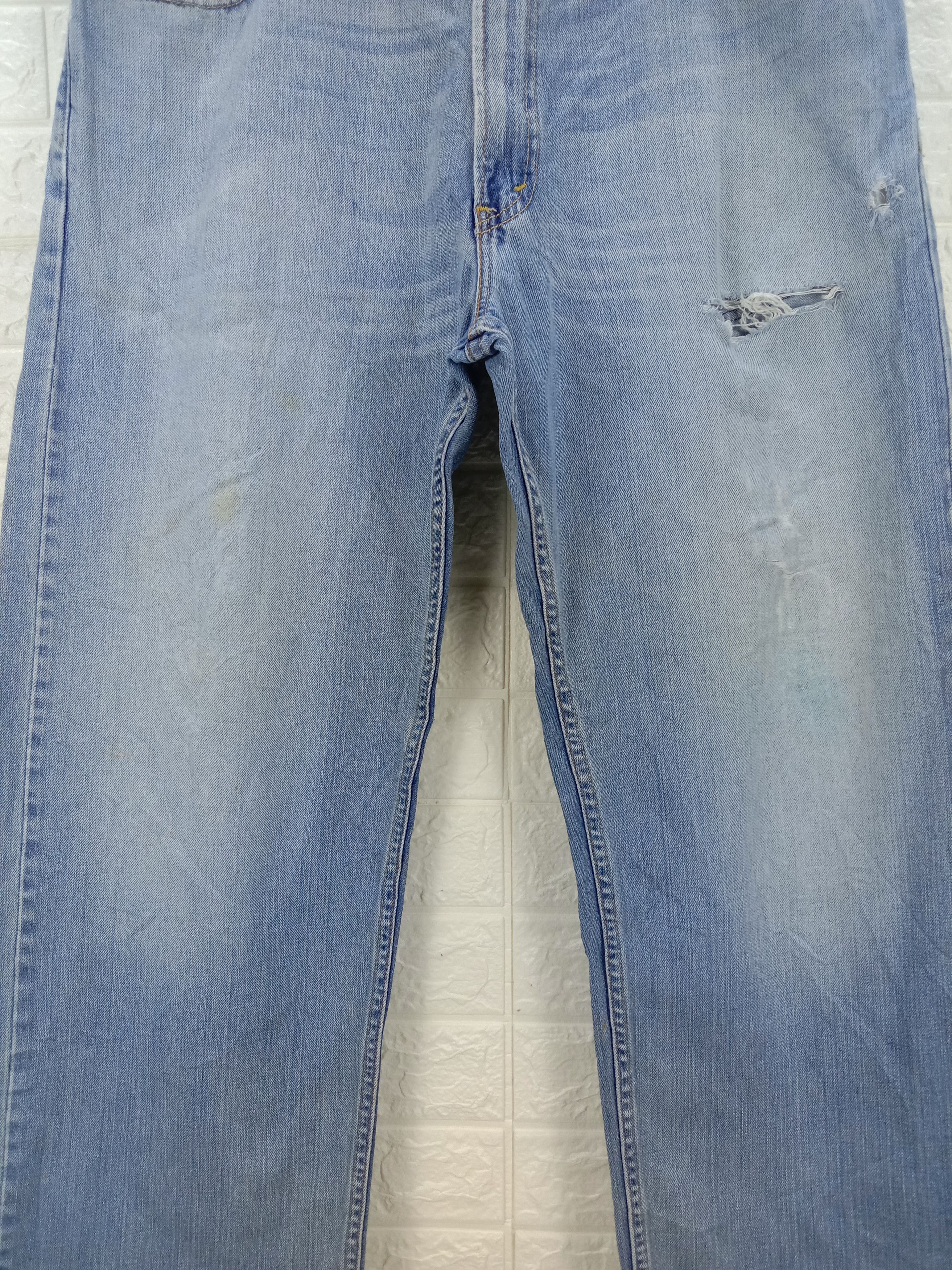 Levi's Vintage Levi's 569 Jeans Loose Straight Distressed Denim Size US 36 / EU 52 - 3 Thumbnail