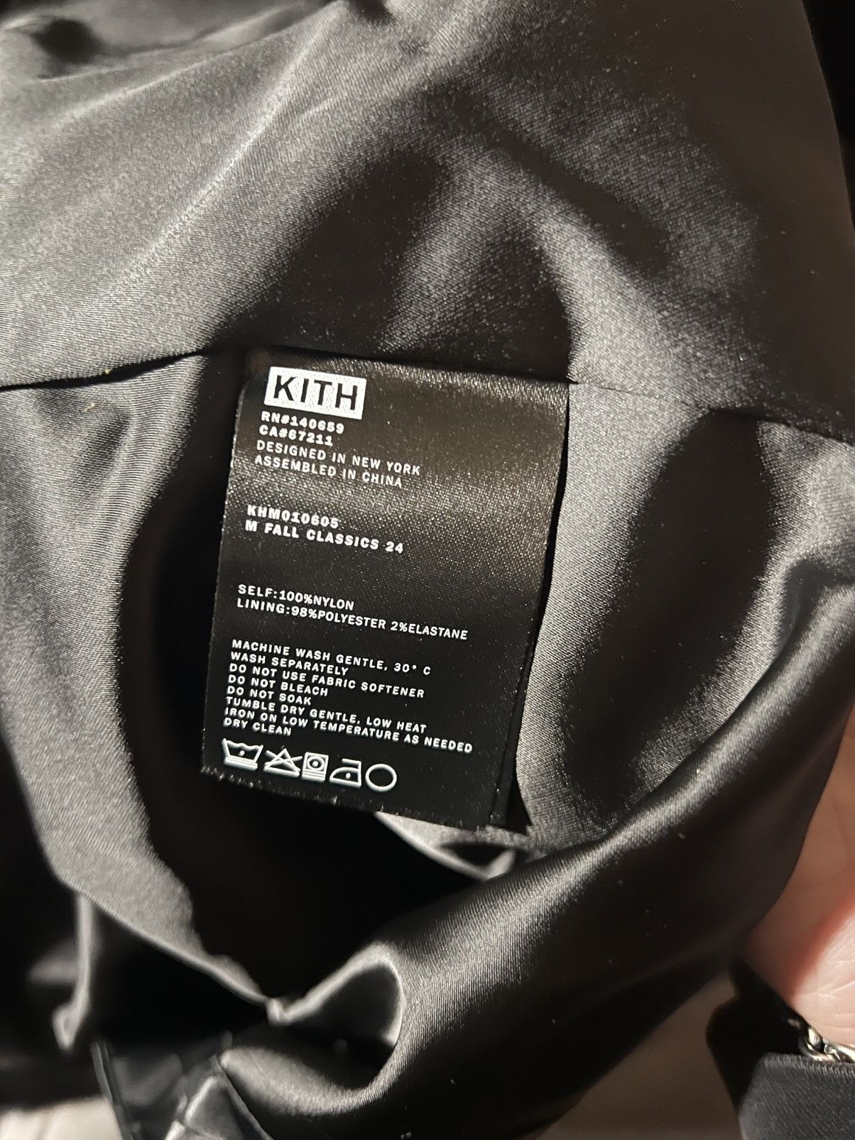 Kith Kith Checkered Satin Kieran Coaches Jacket Size US M / EU 48-50 / 2 - 6 Thumbnail